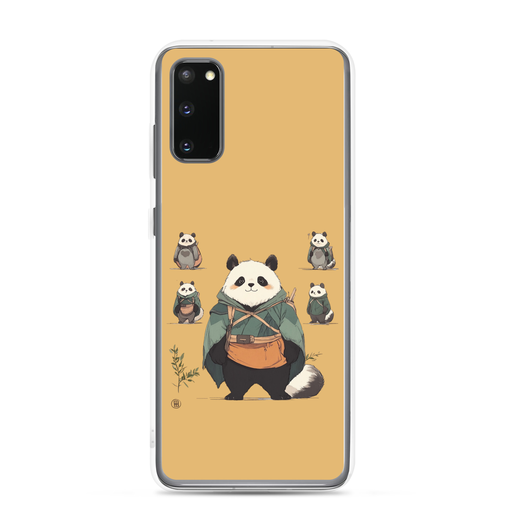 Cute Panda - Clear Galaxy Case - Image 6
