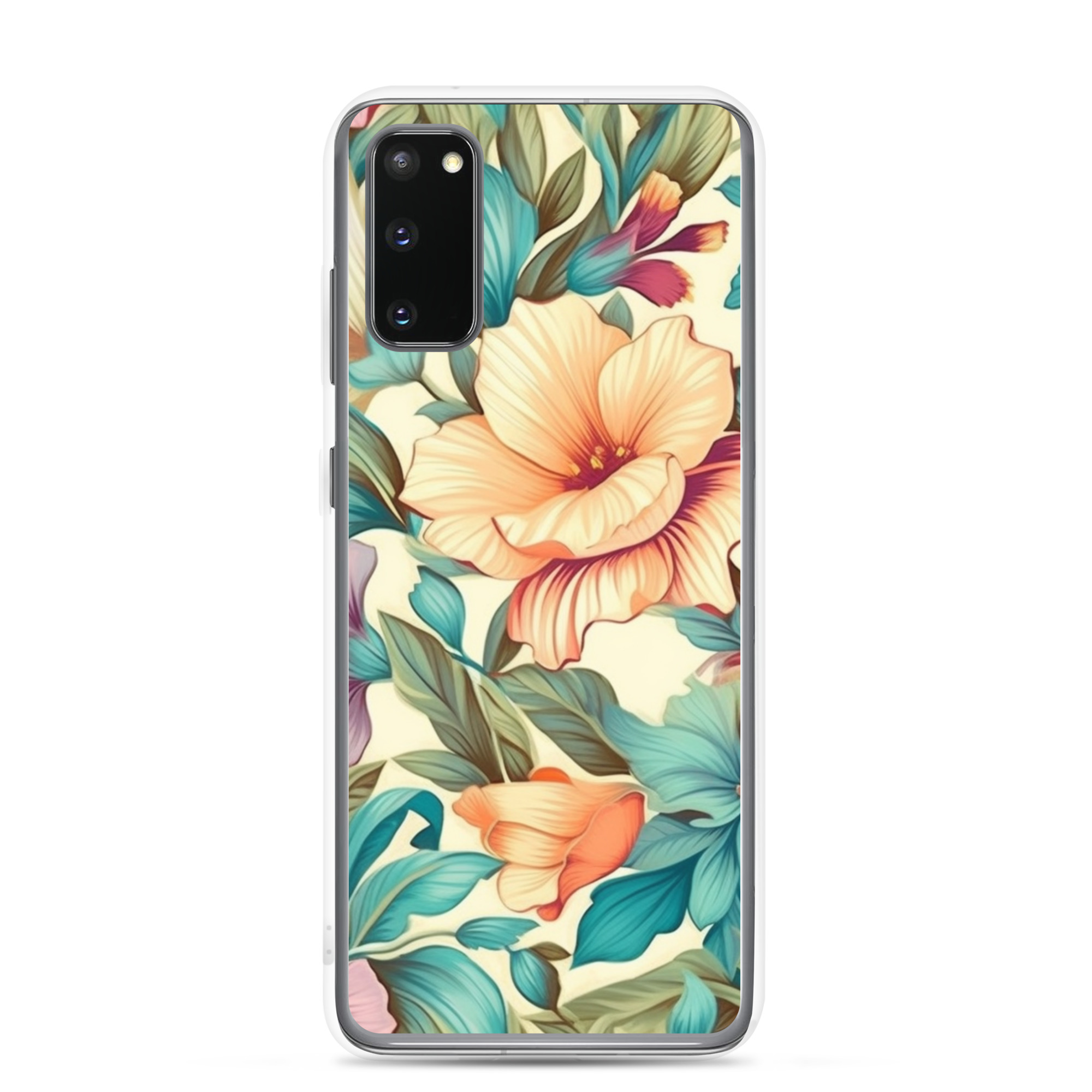 Flower 01 - Clear Galaxy Case - Image 6