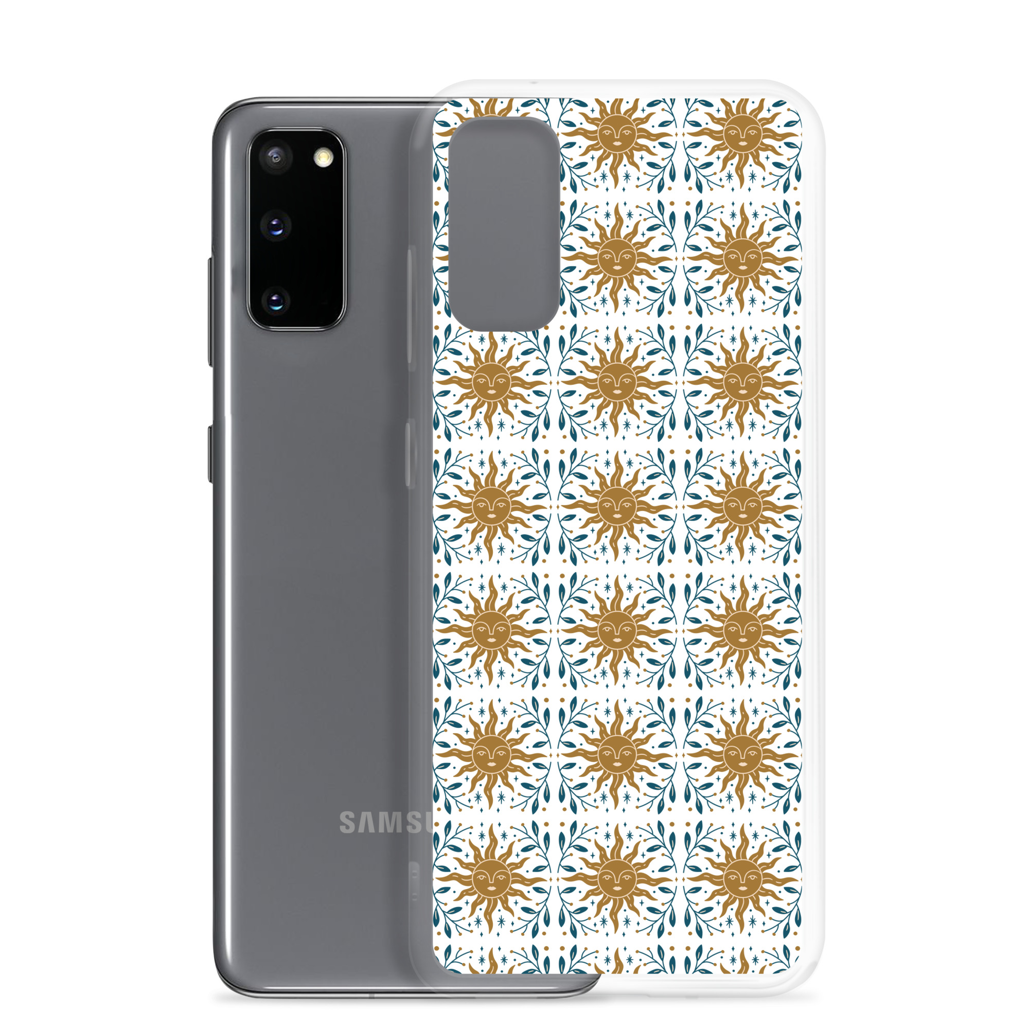 Sun Surrounded by Branches - Clear Galaxy Case - Image 7