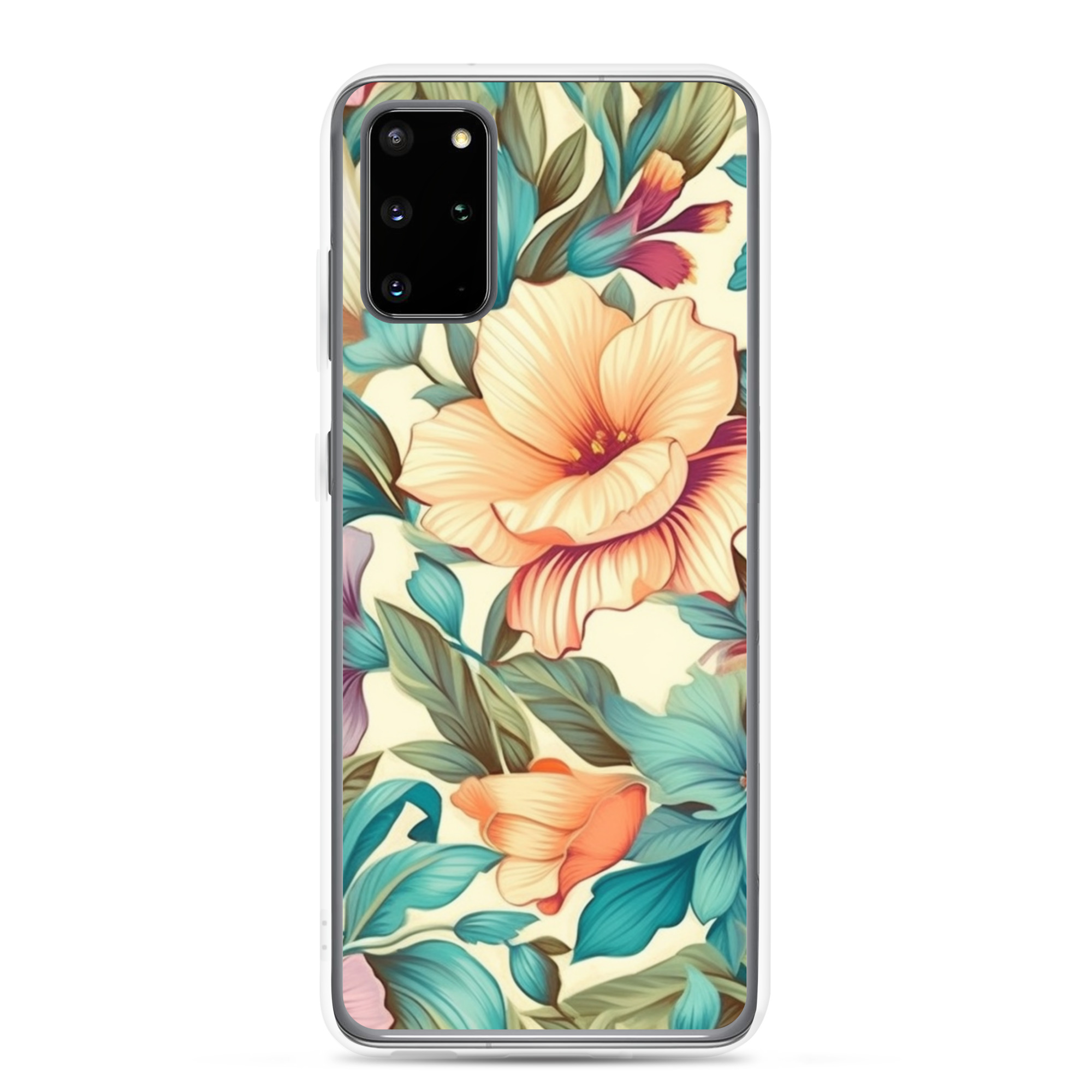 Flower 01 - Clear Galaxy Case - Image 2