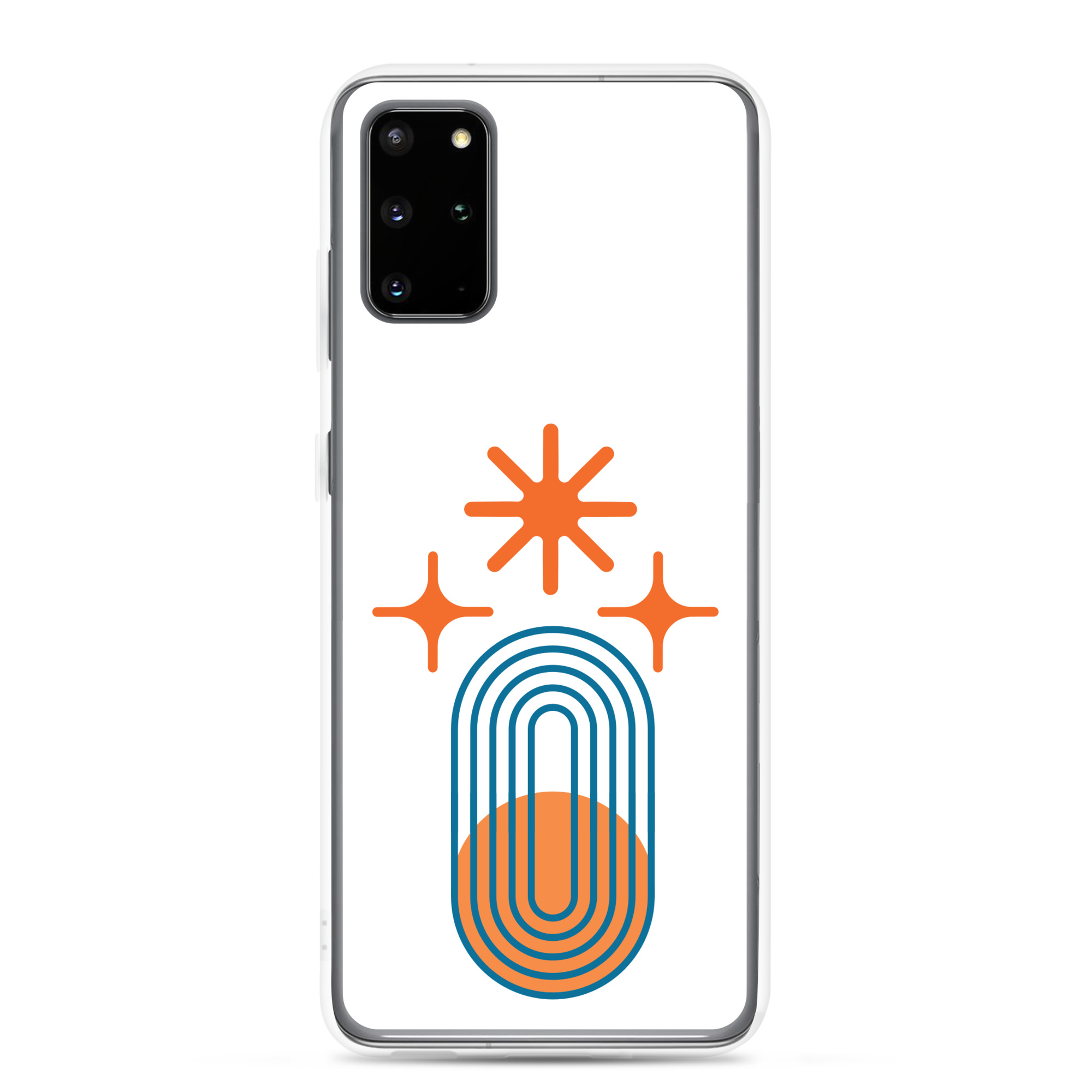 Abstract A01 - Clear Galaxy Case - Image 2