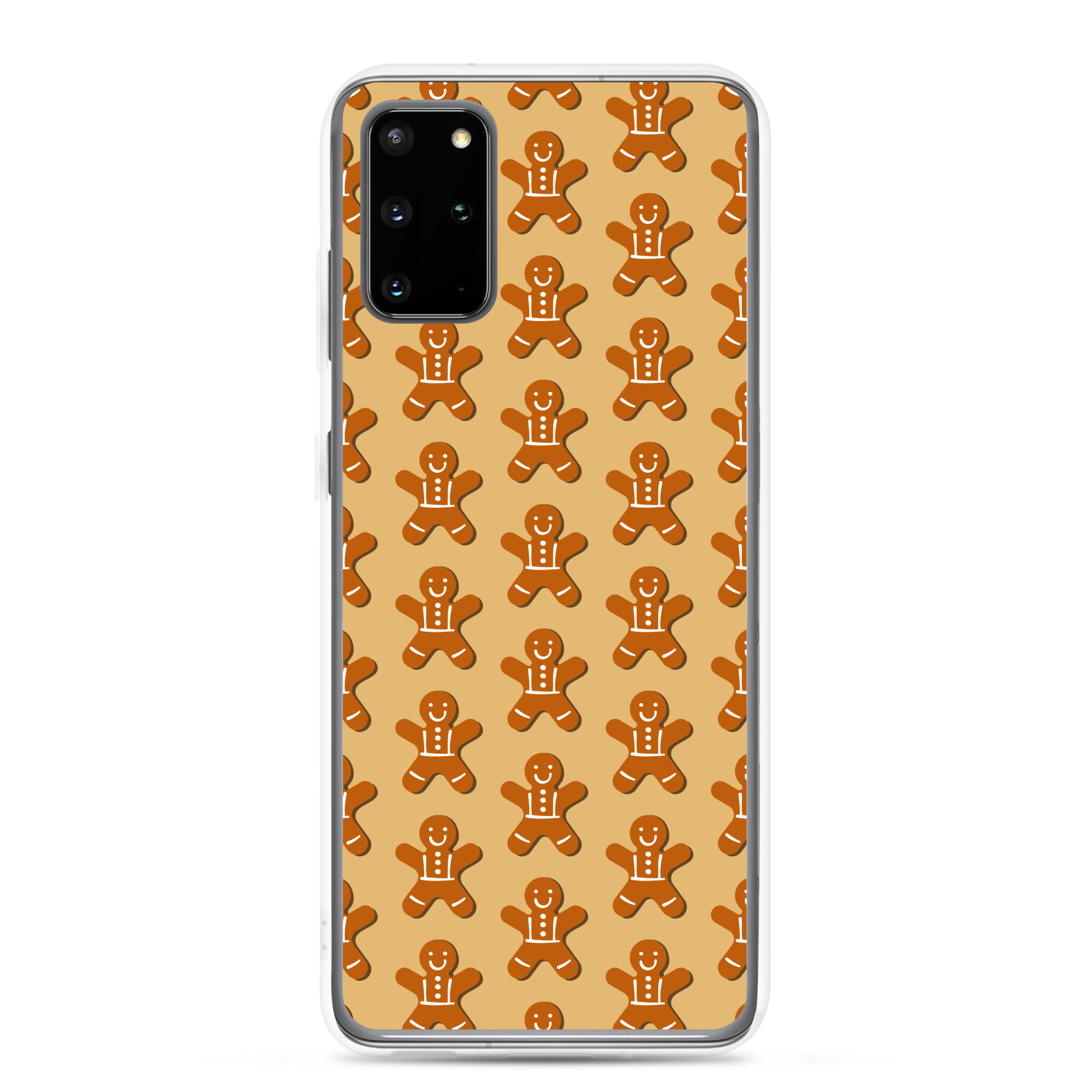 Gingerbread Men - Clear Galaxy Case - Image 2