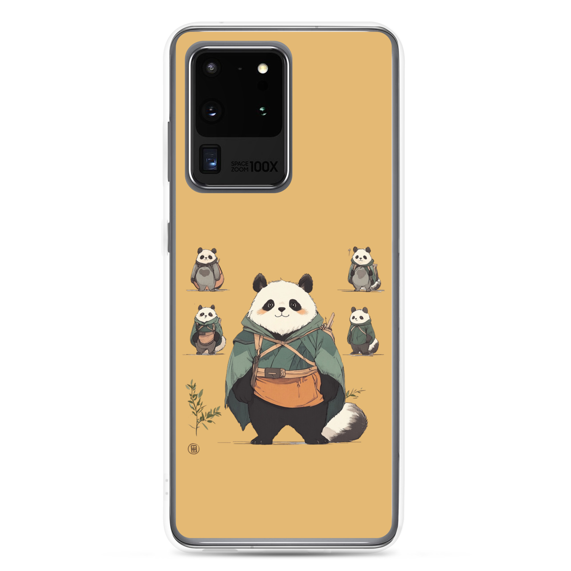 Cute Panda - Clear Galaxy Case - Image 4