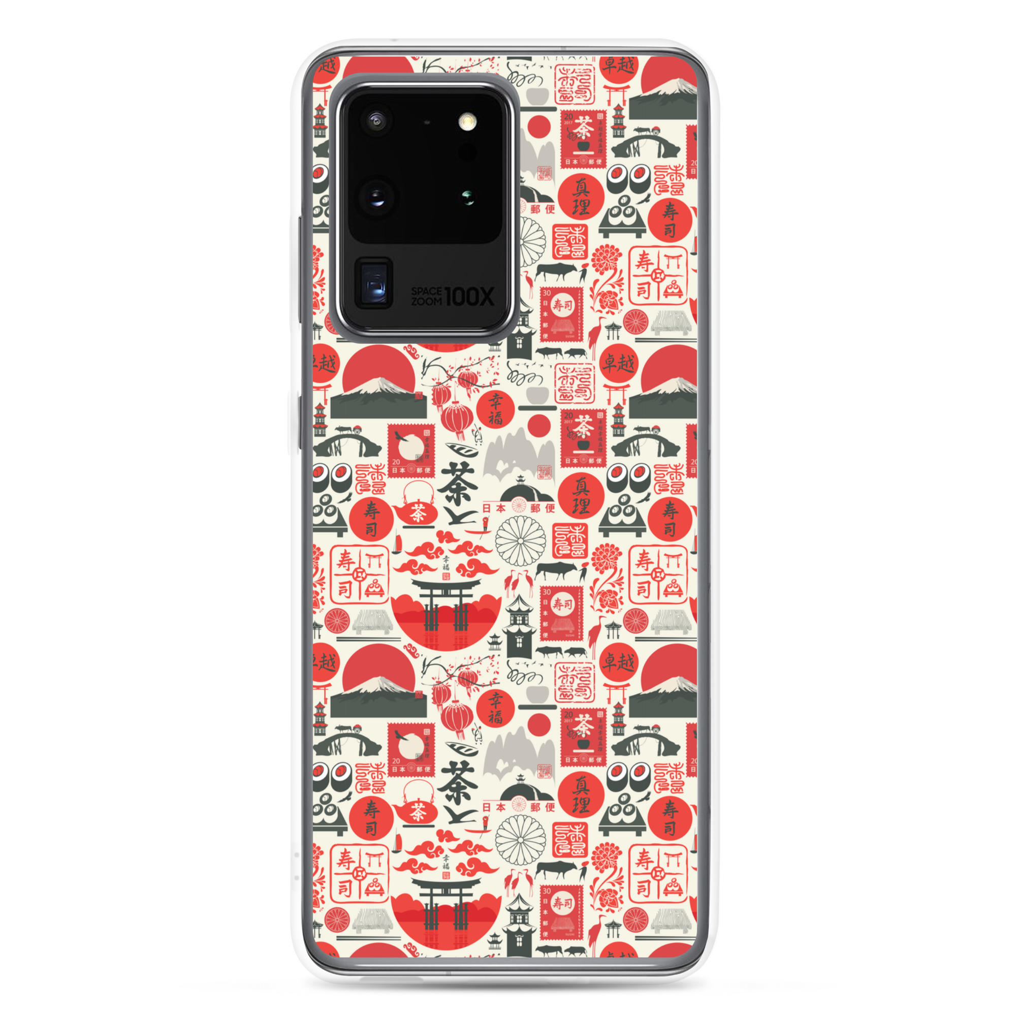 Asian Culture - Clear Galaxy Case - Image 4