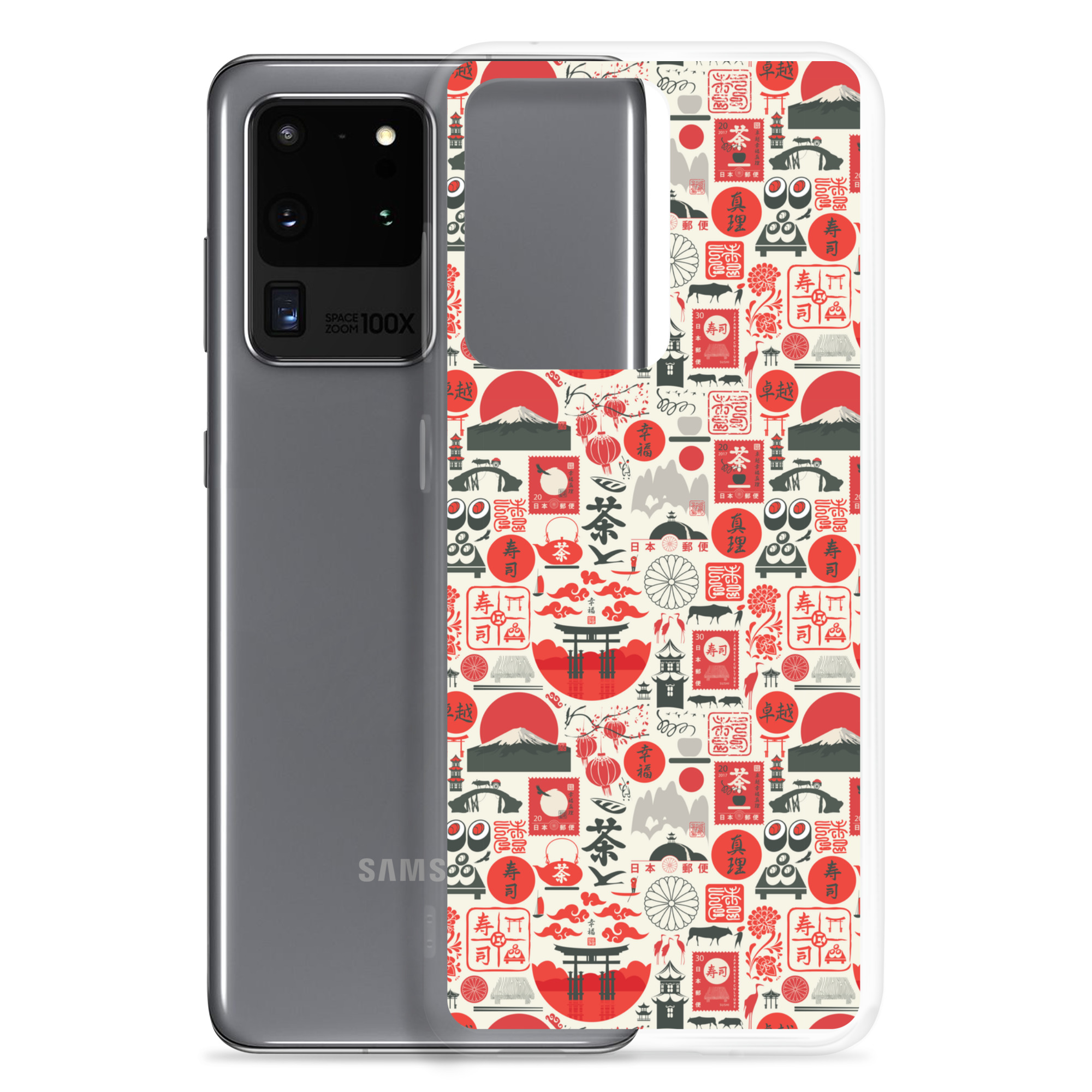 Asian Culture - Clear Galaxy Case - Image 5