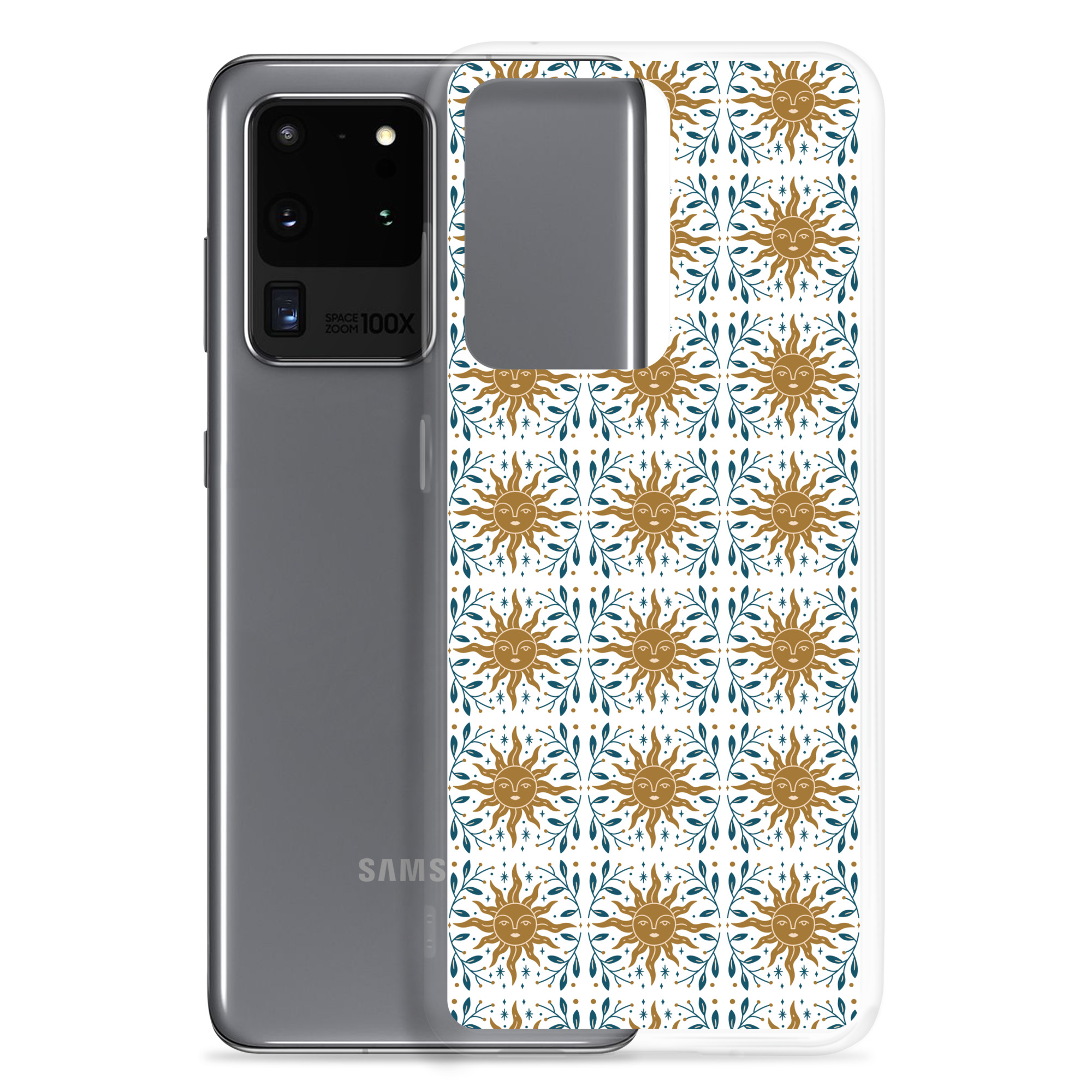Sun Surrounded by Branches - Clear Galaxy Case - Image 5