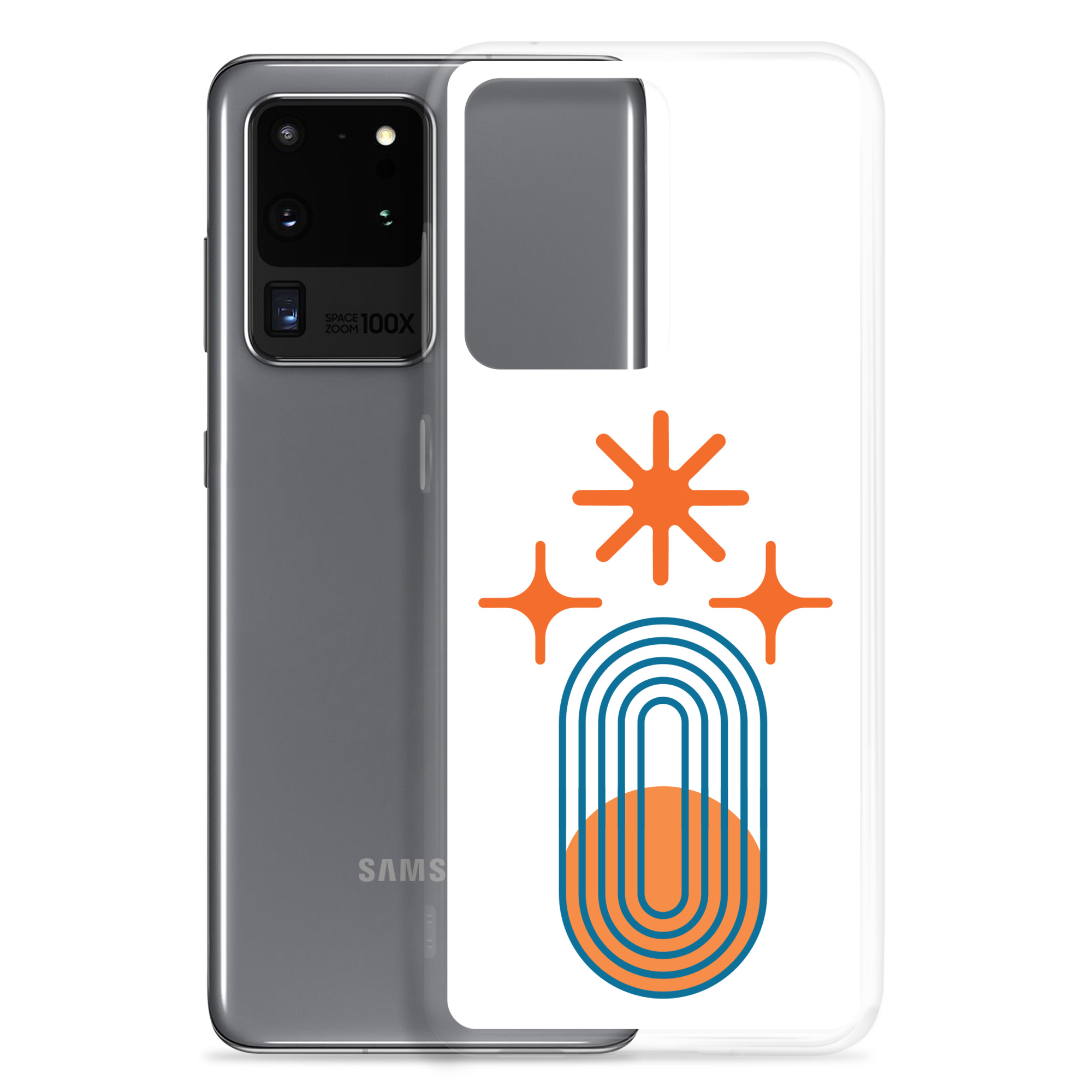 Abstract A01 - Clear Galaxy Case - Image 5