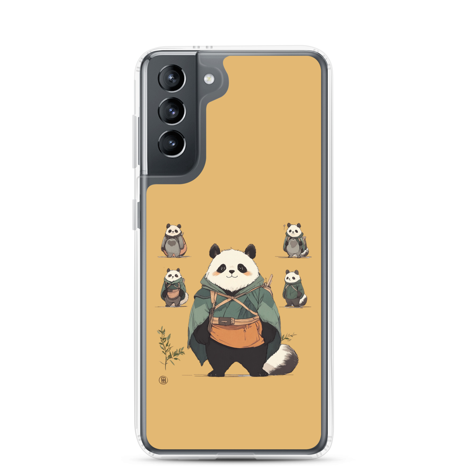 Cute Panda - Clear Galaxy Case - Image 12