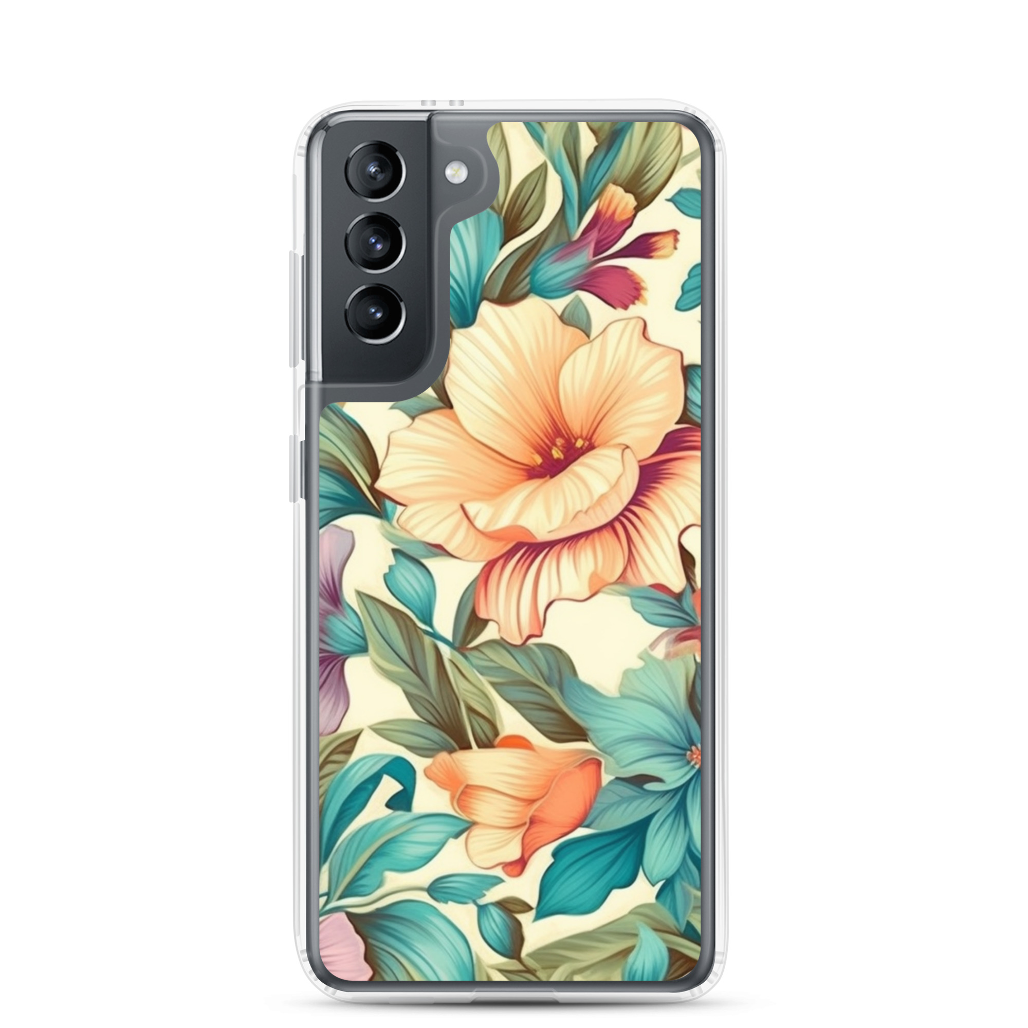Flower 01 - Clear Galaxy Case - Image 12