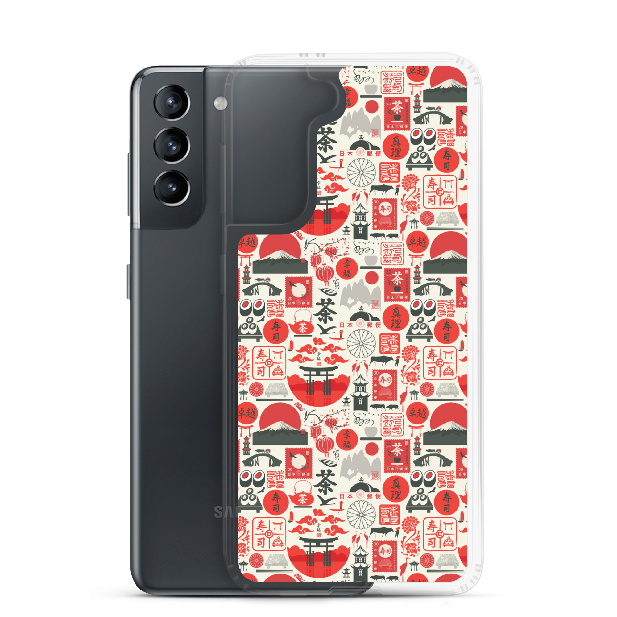 Asian Culture - Clear Galaxy Case - Image 13