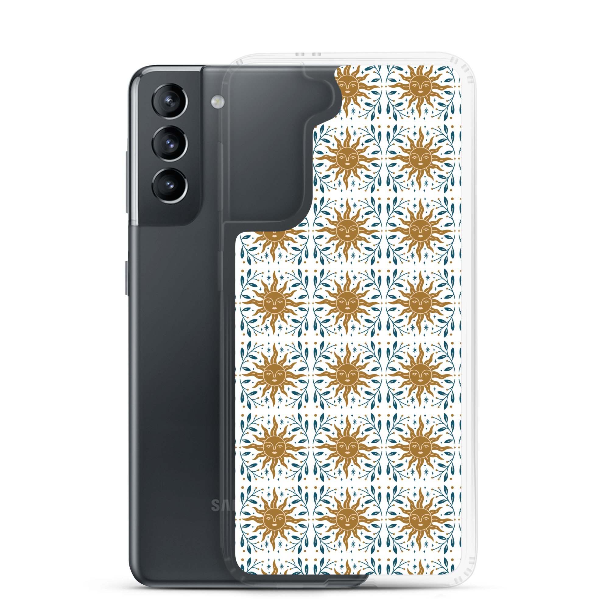 Sun Surrounded by Branches - Clear Galaxy Case - Image 13