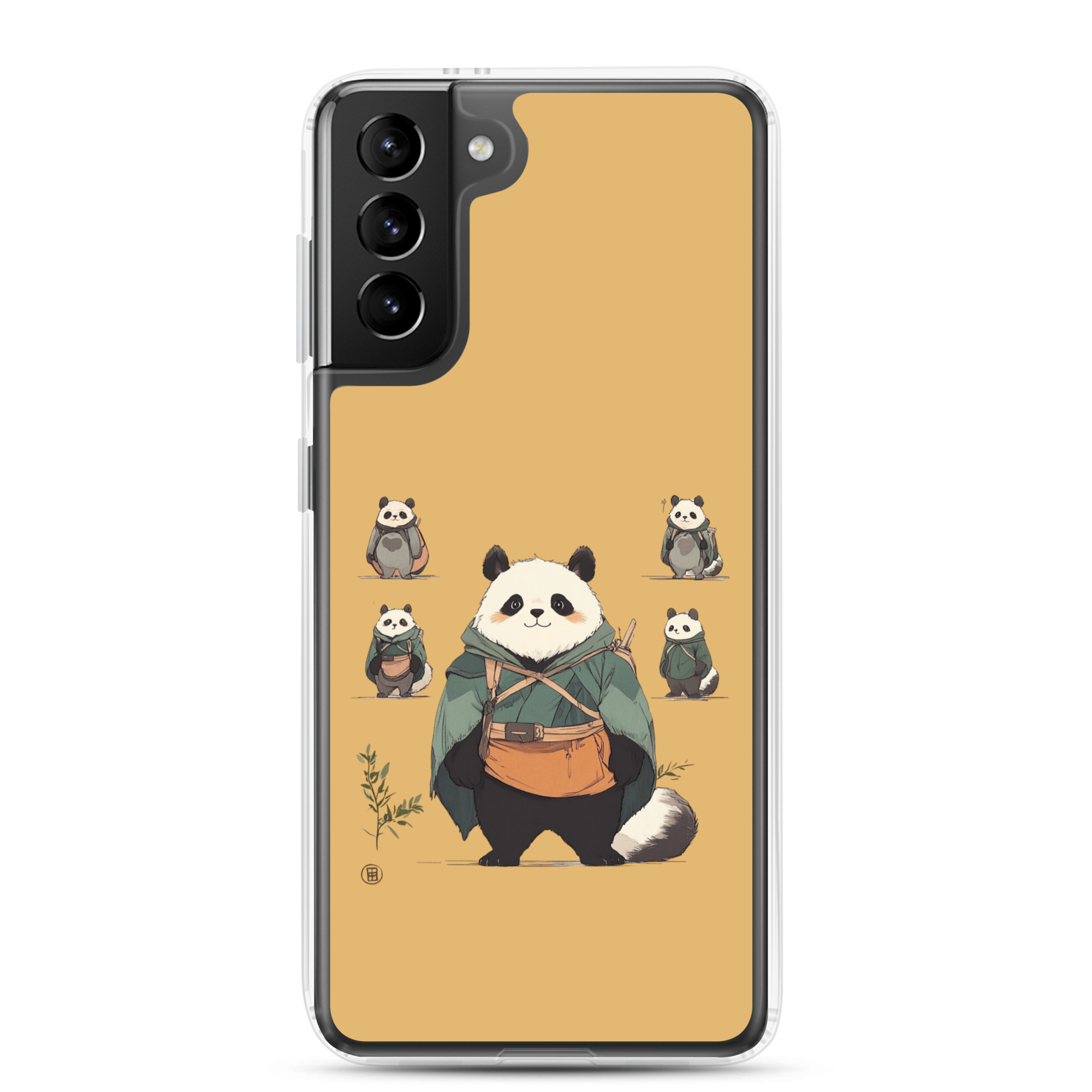 Cute Panda - Clear Galaxy Case - Image 8