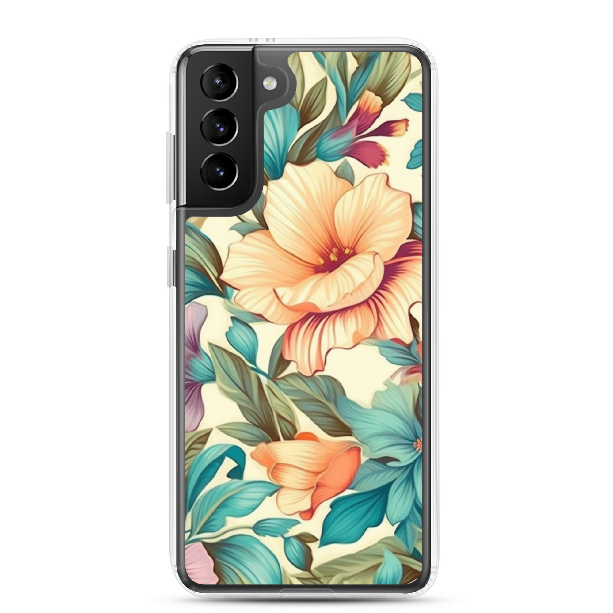 Flower 01 - Clear Galaxy Case - Image 8