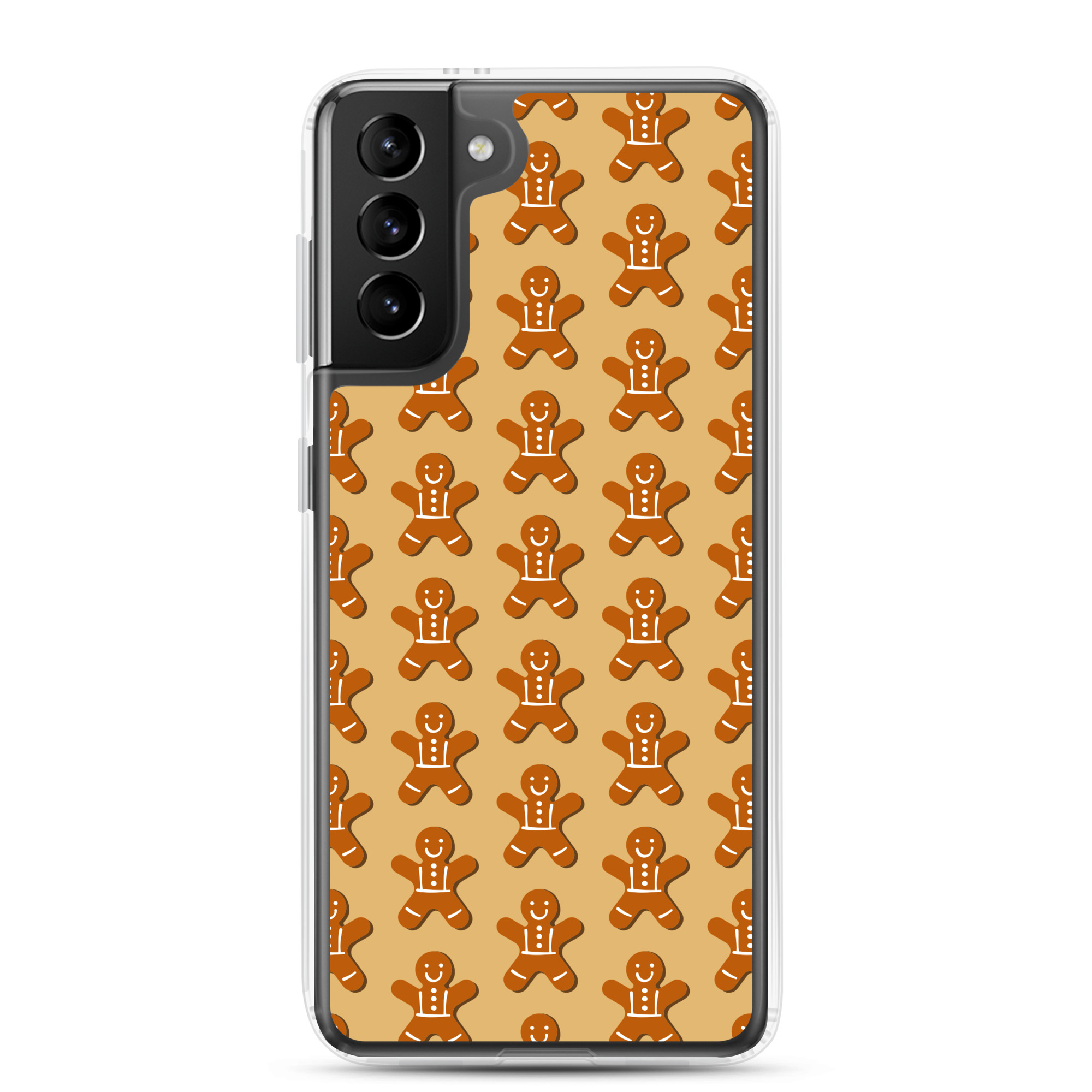 Gingerbread Men - Clear Galaxy Case - Image 8