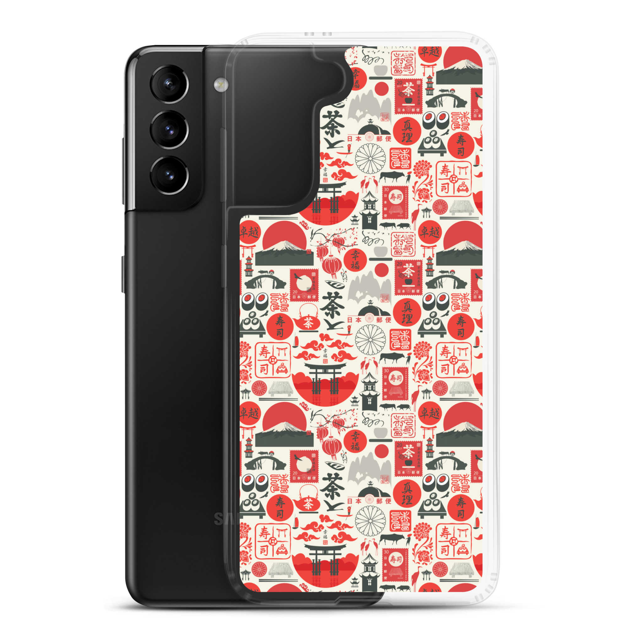 Asian Culture - Clear Galaxy Case - Image 9