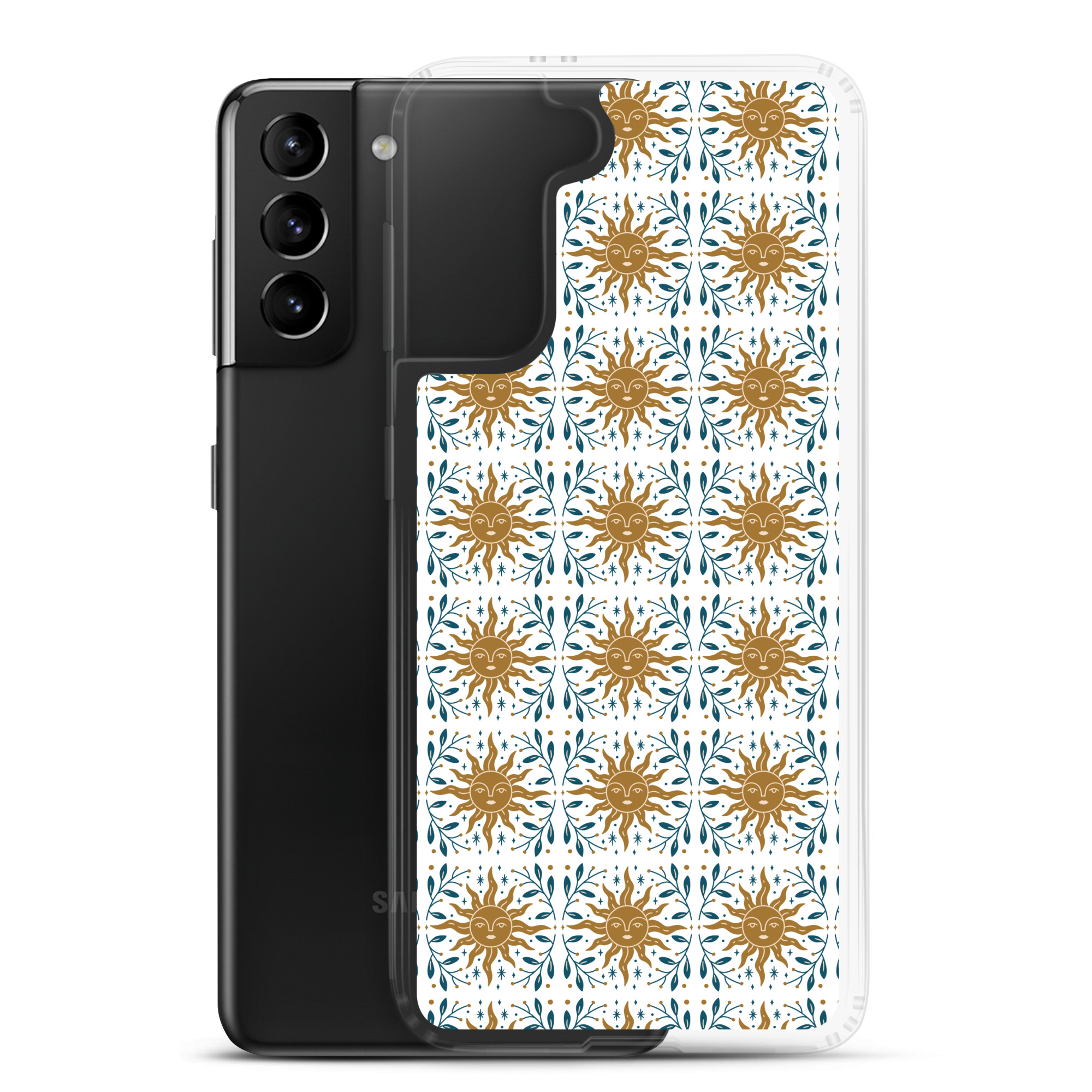 Sun Surrounded by Branches - Clear Galaxy Case - Image 9