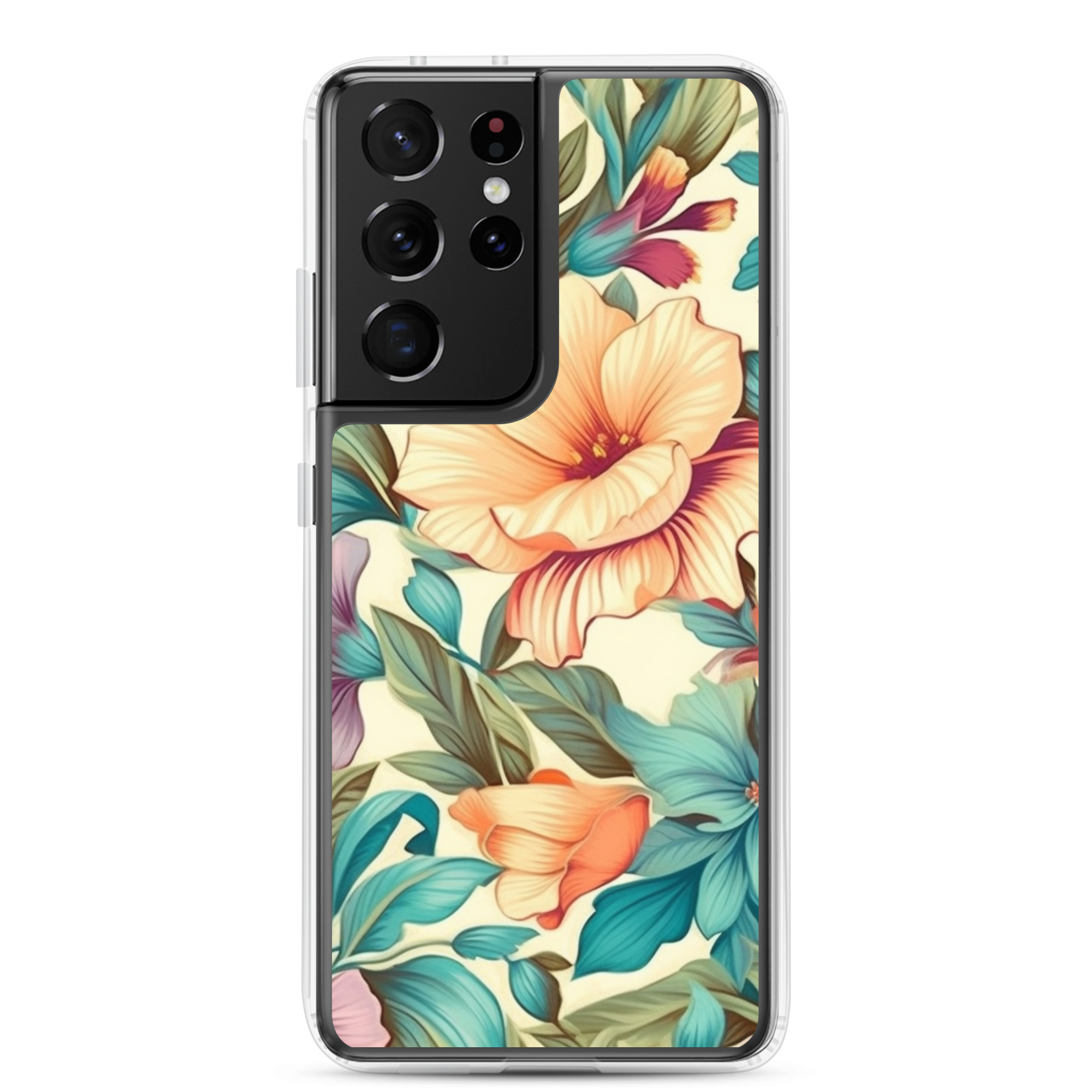 Flower 01 - Clear Galaxy Case - Image 10