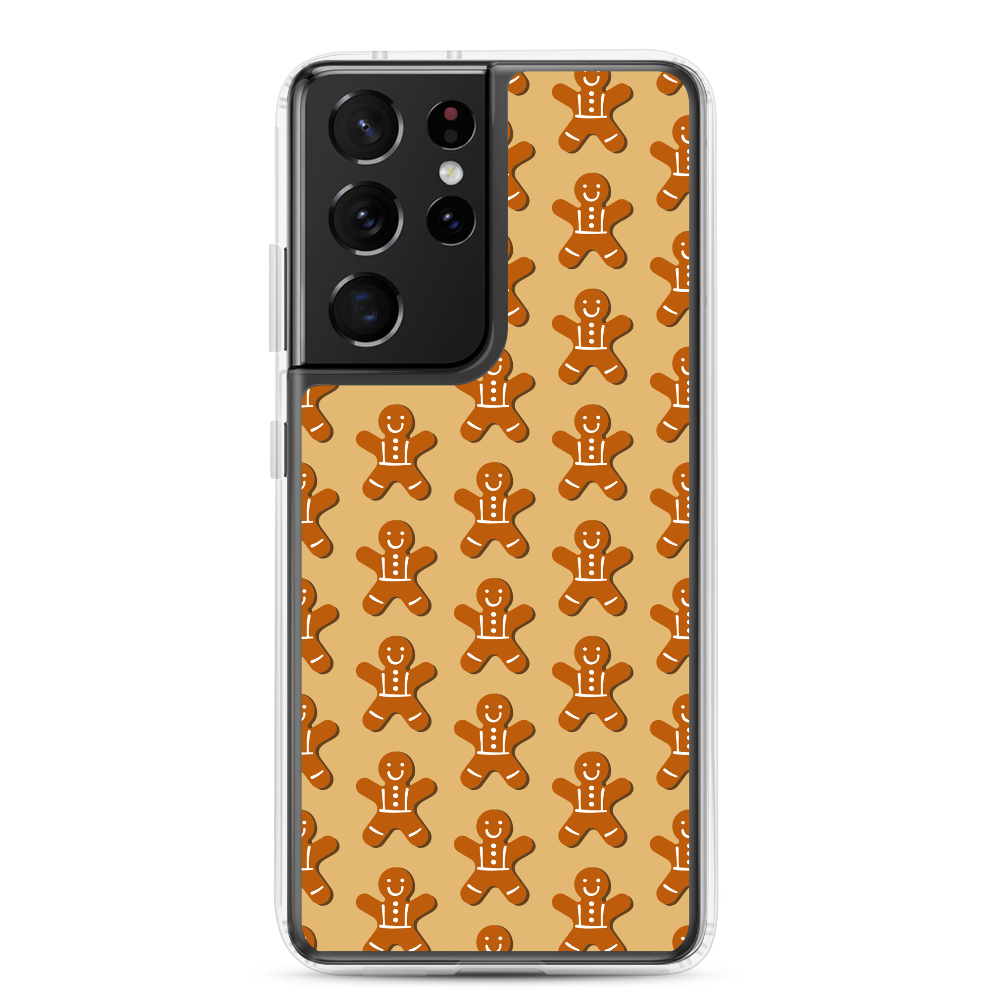 Gingerbread Men - Clear Galaxy Case - Image 10