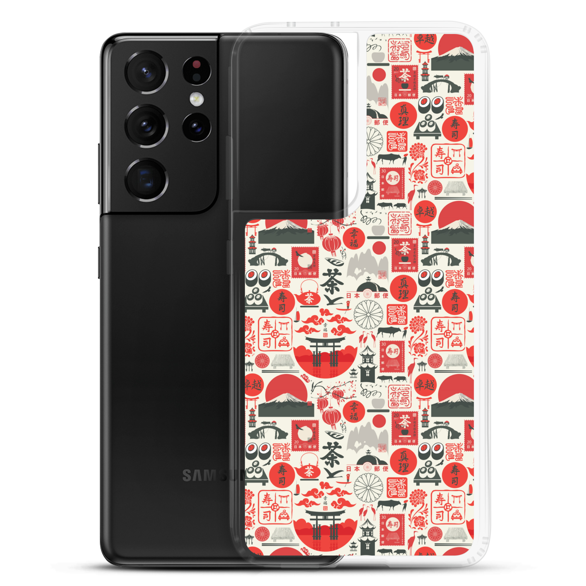 Asian Culture - Clear Galaxy Case - Image 11