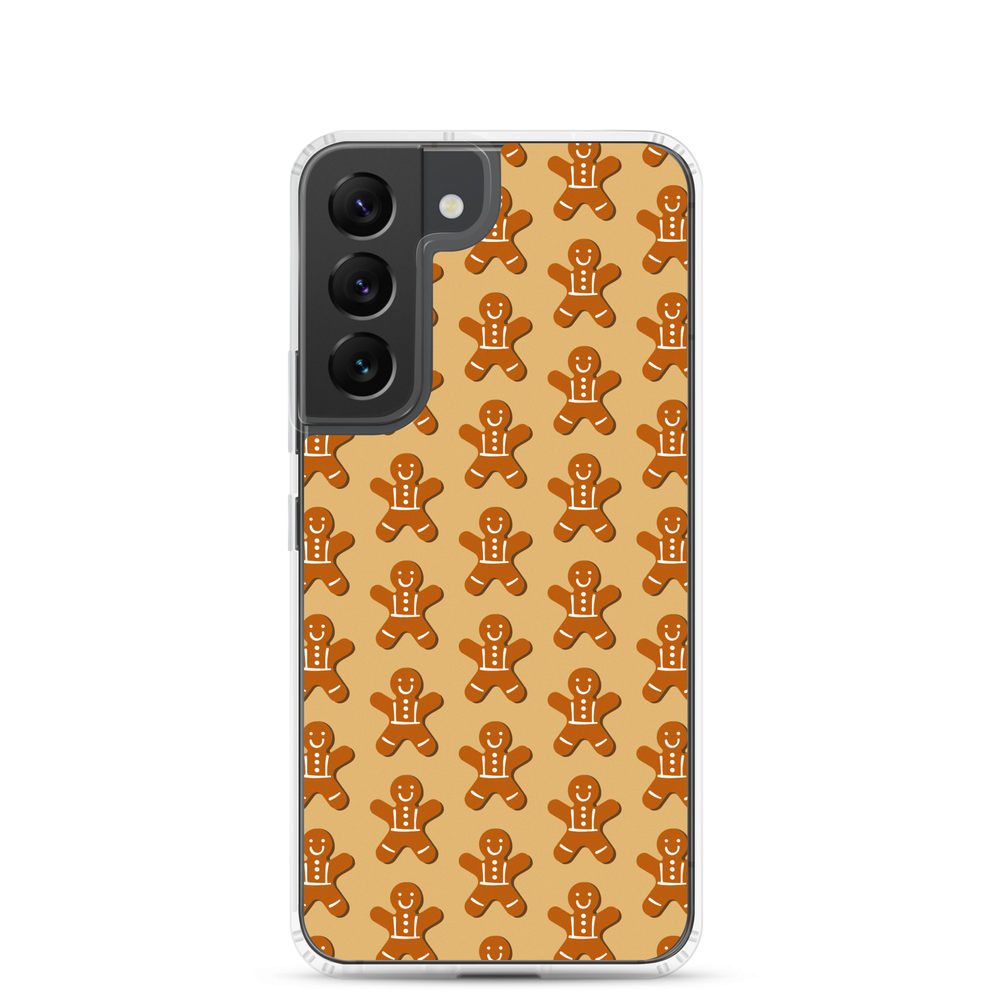 Gingerbread Men - Clear Galaxy Case - Image 18