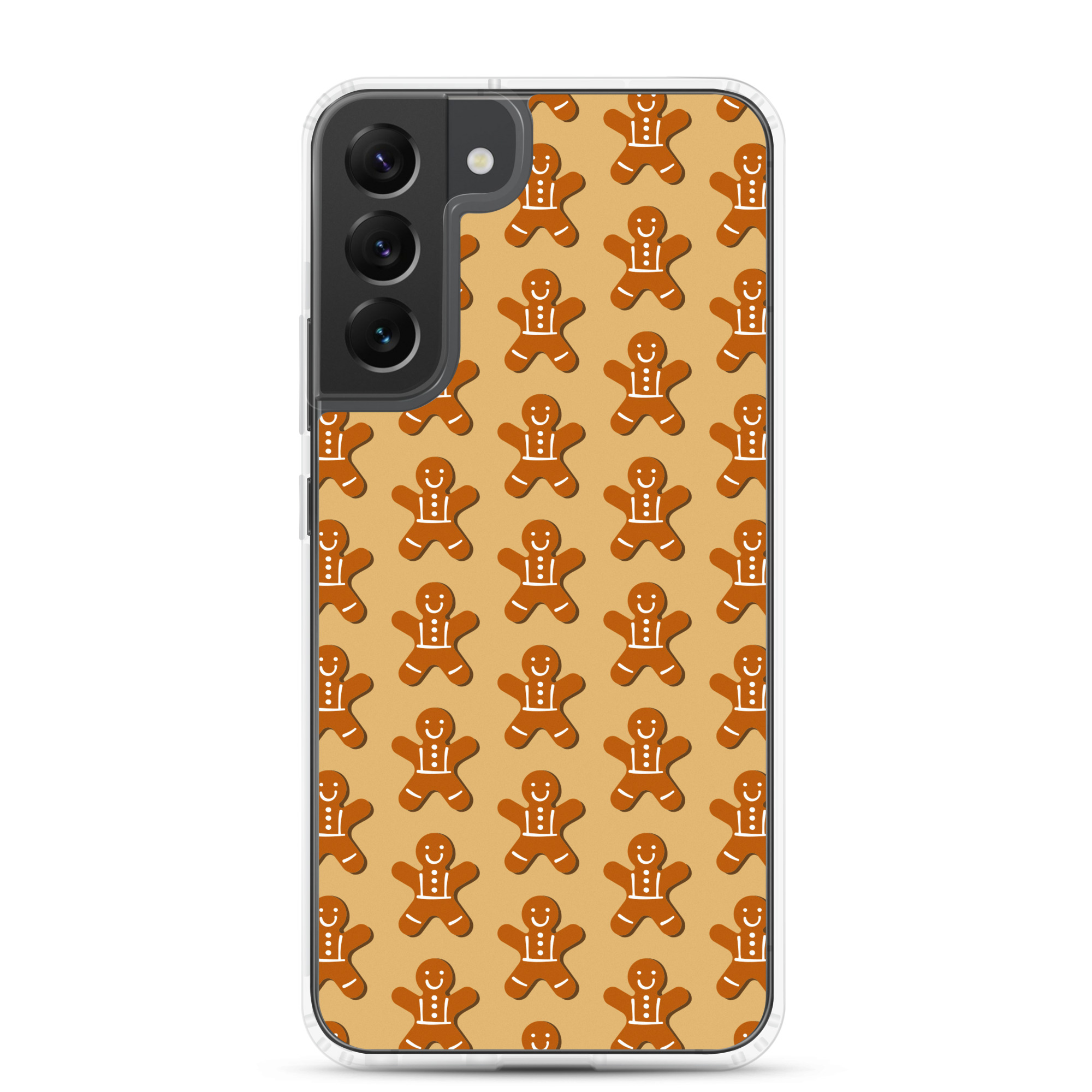 Gingerbread Men - Clear Galaxy Case - Image 14