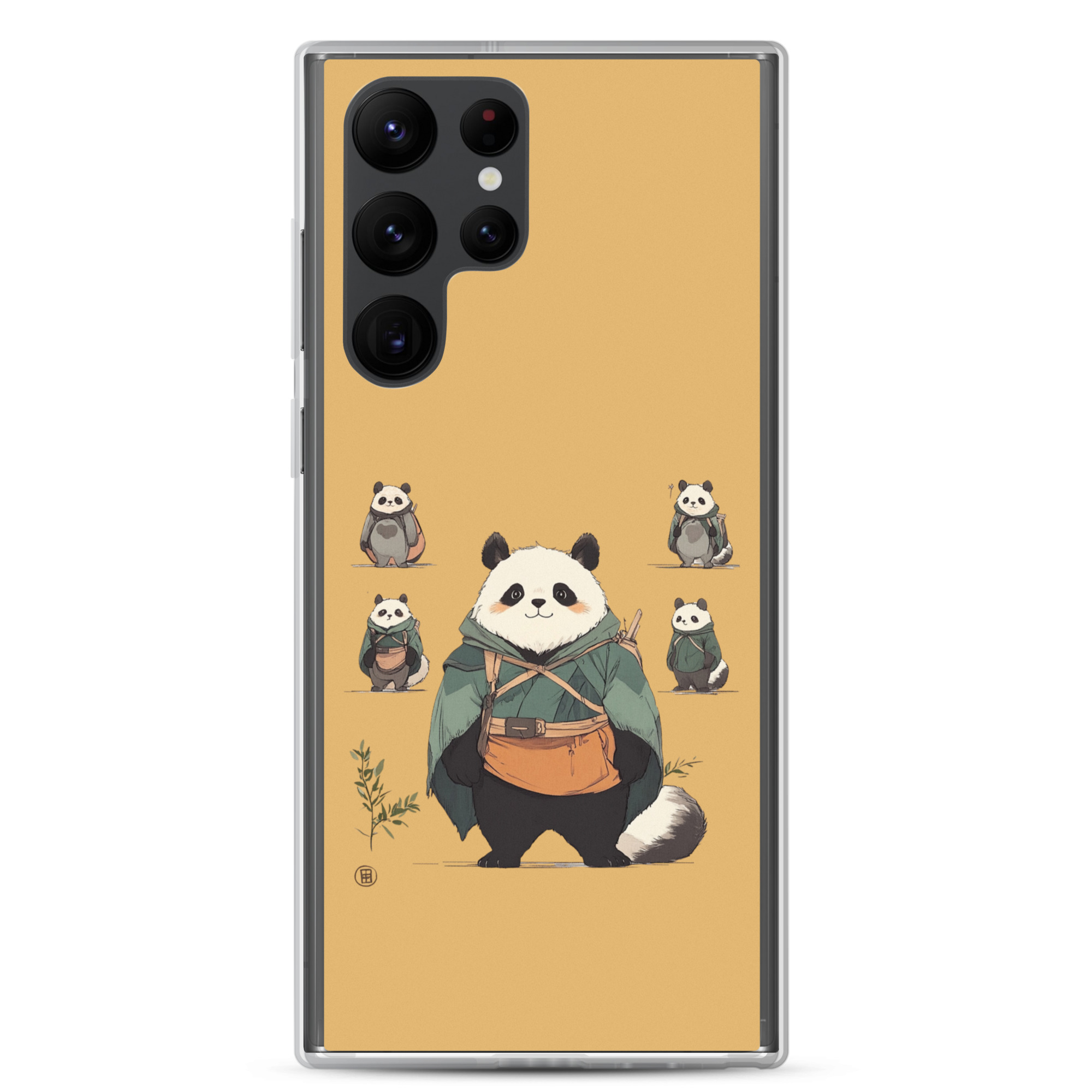 Cute Panda - Clear Galaxy Case - Image 16
