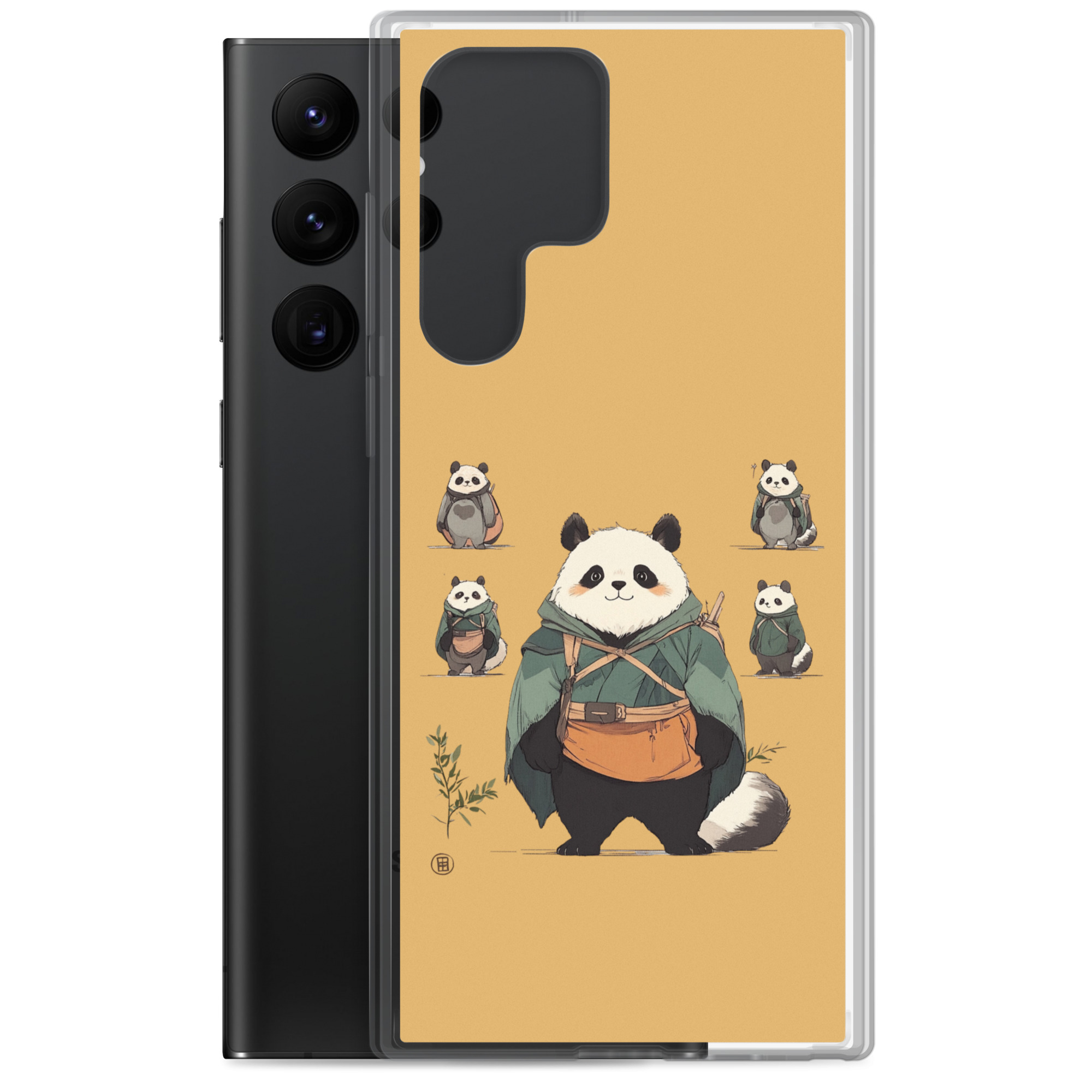 Cute Panda - Clear Galaxy Case - Image 17