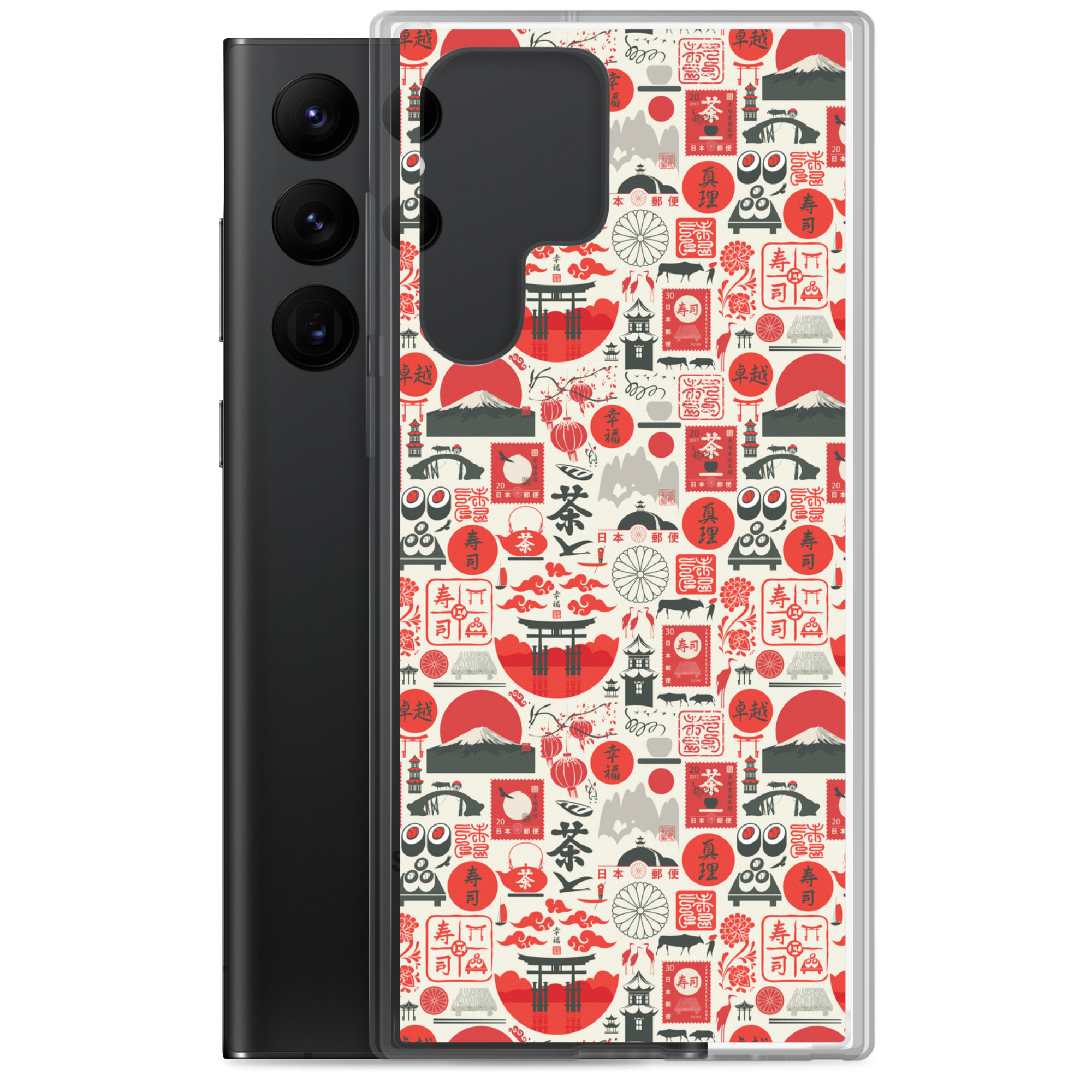 Asian Culture - Clear Galaxy Case - Image 17