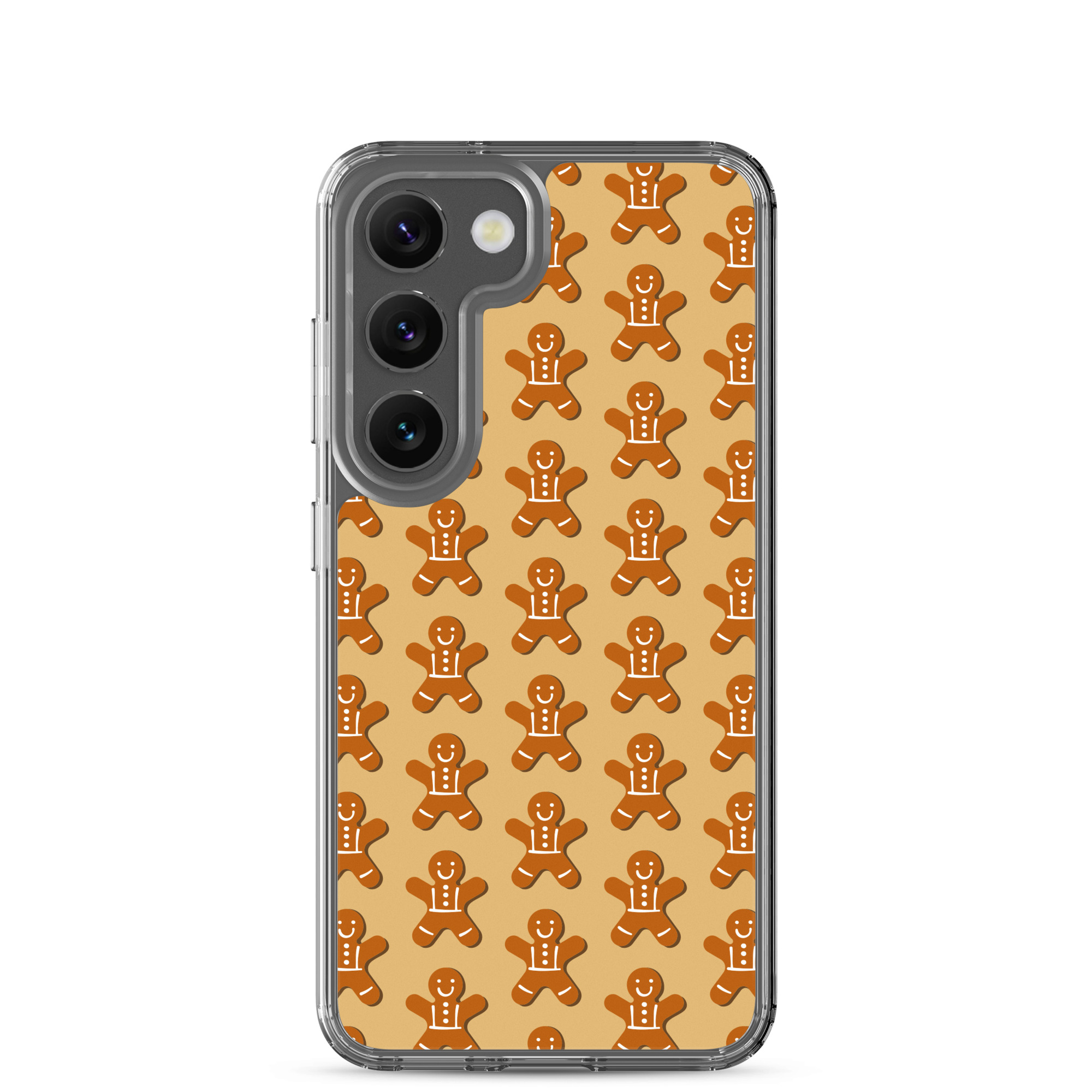 Gingerbread Men - Clear Galaxy Case - Image 30