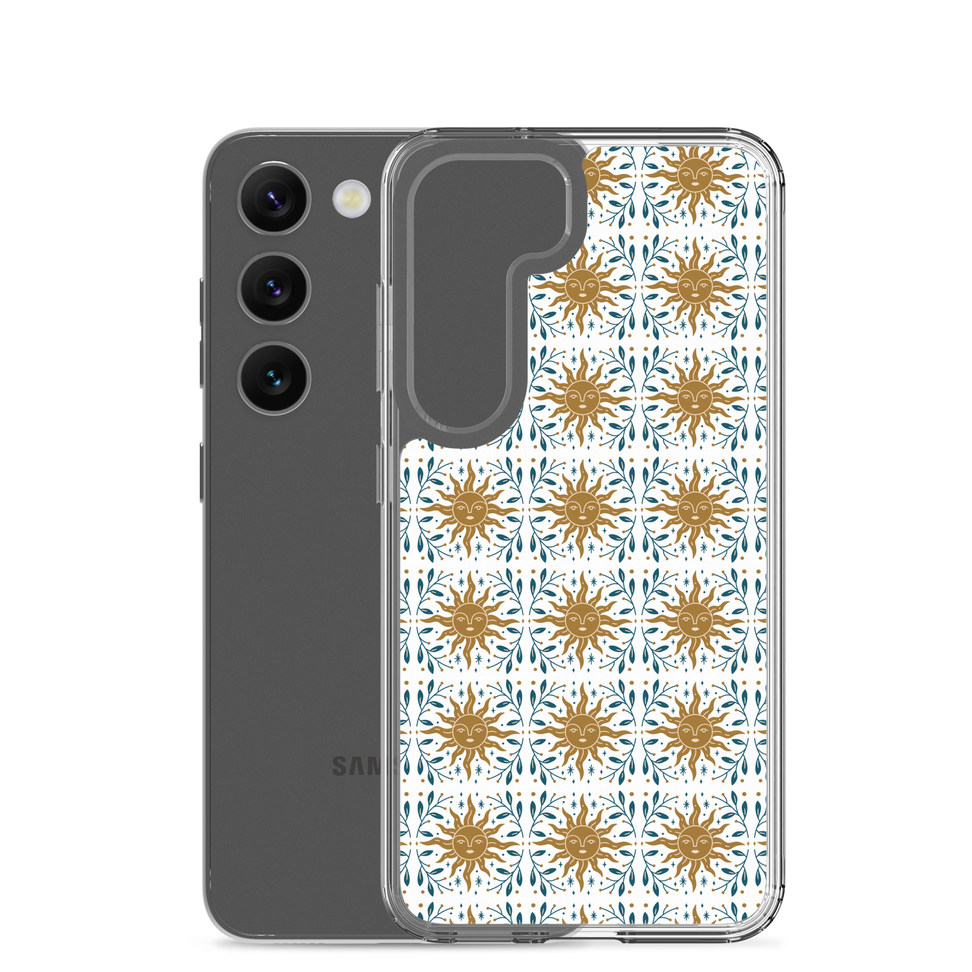 Sun Surrounded by Branches - Clear Galaxy Case - Image 31