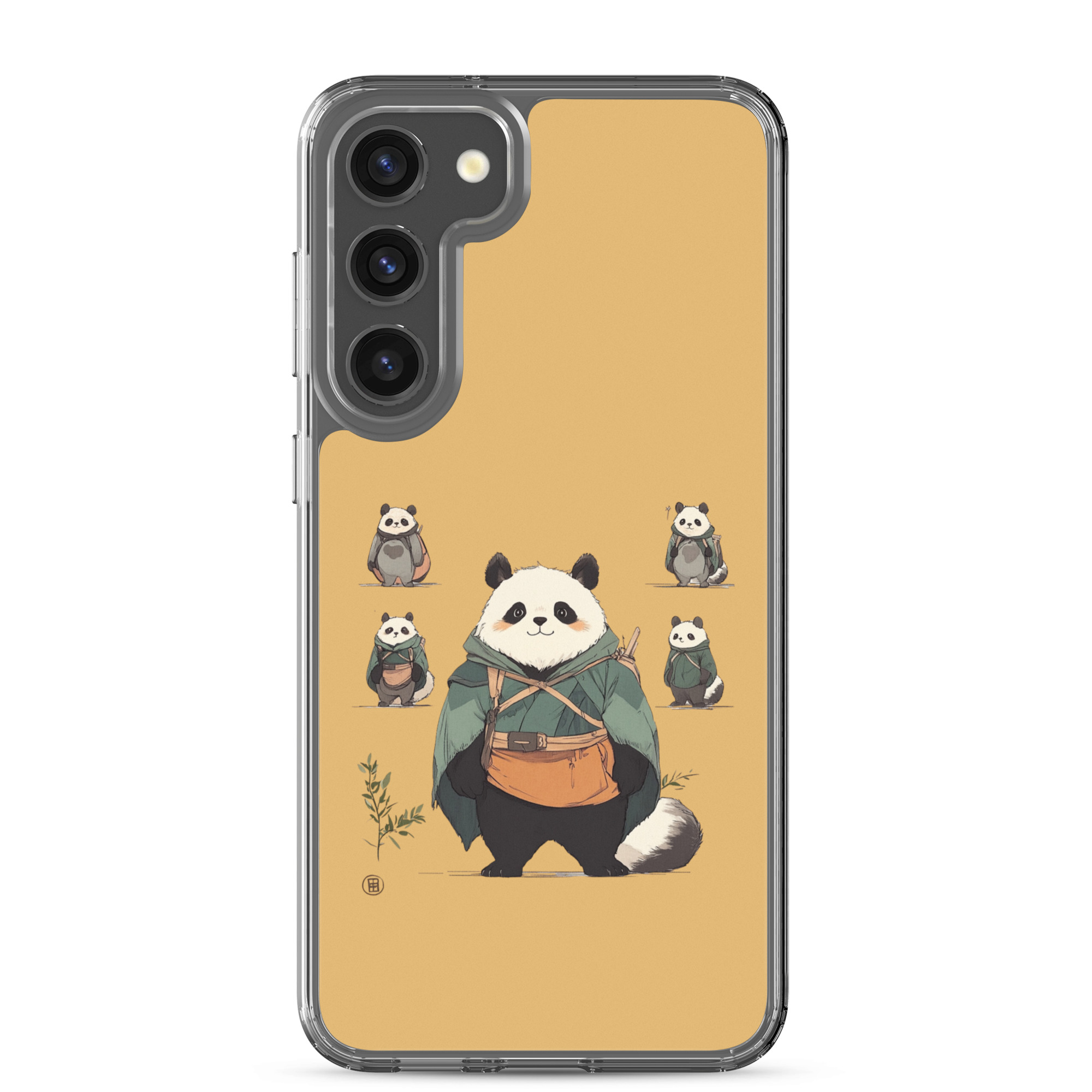 Cute Panda - Clear Galaxy Case - Image 26