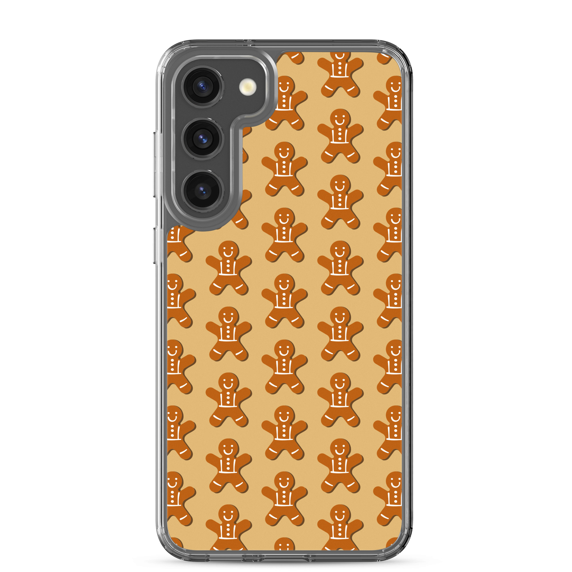 Gingerbread Men - Clear Galaxy Case - Image 26