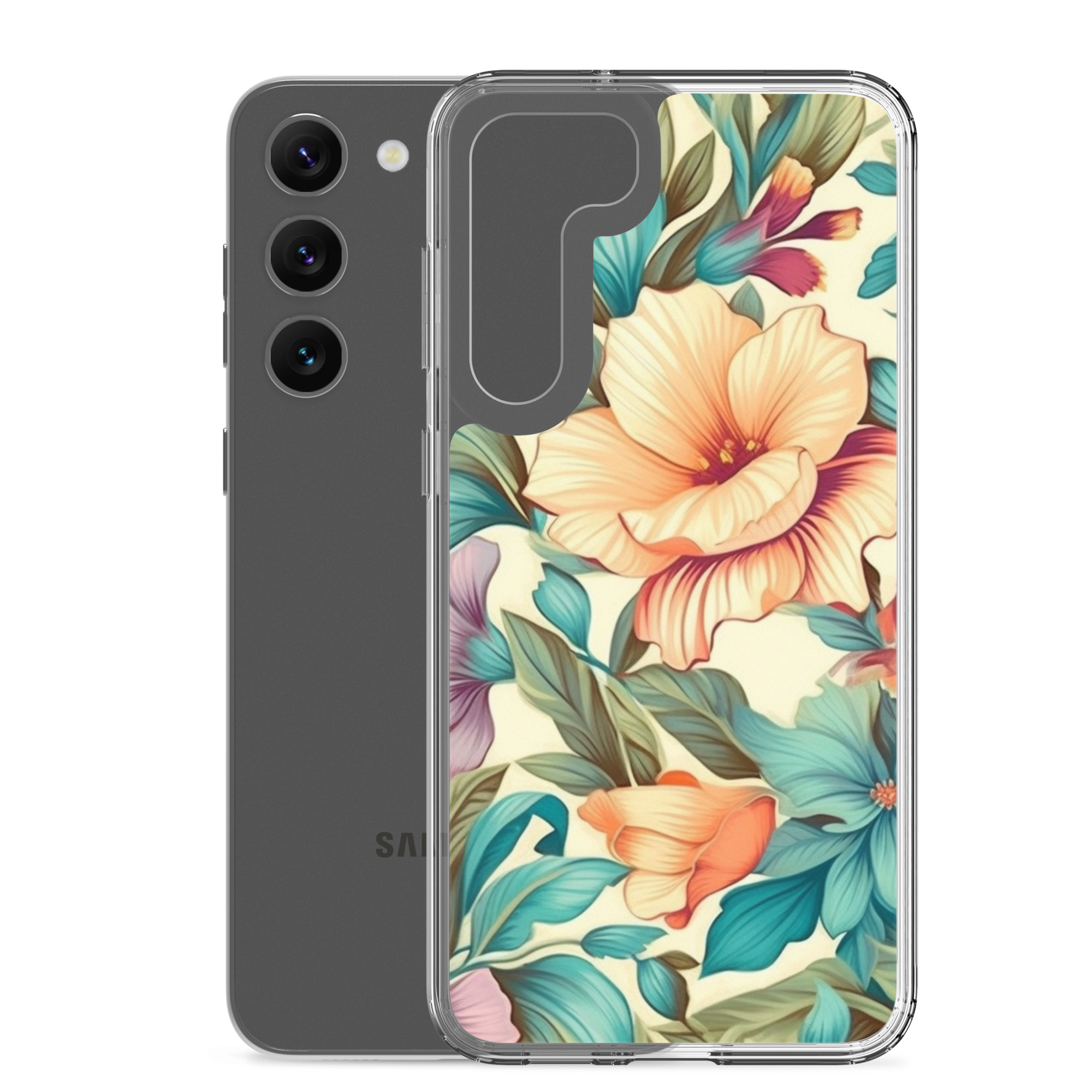 Flower 01 - Clear Galaxy Case - Image 27