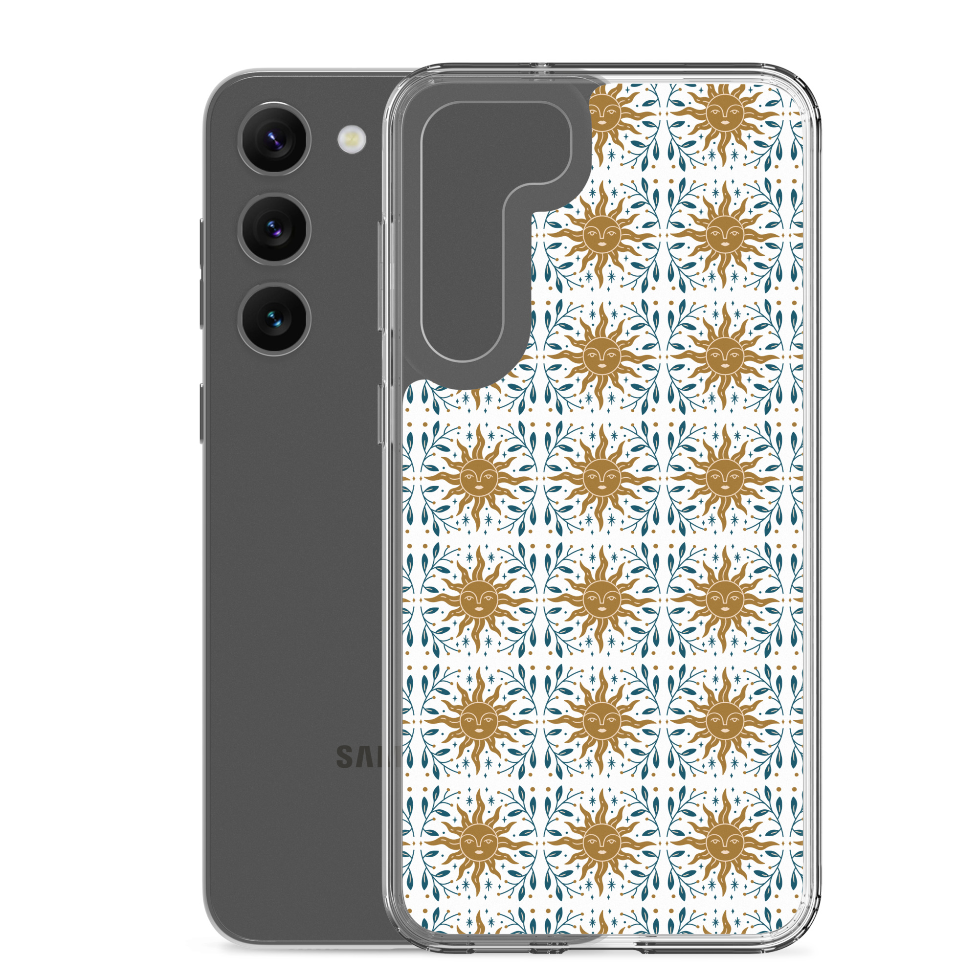 Sun Surrounded by Branches - Clear Galaxy Case - Image 27