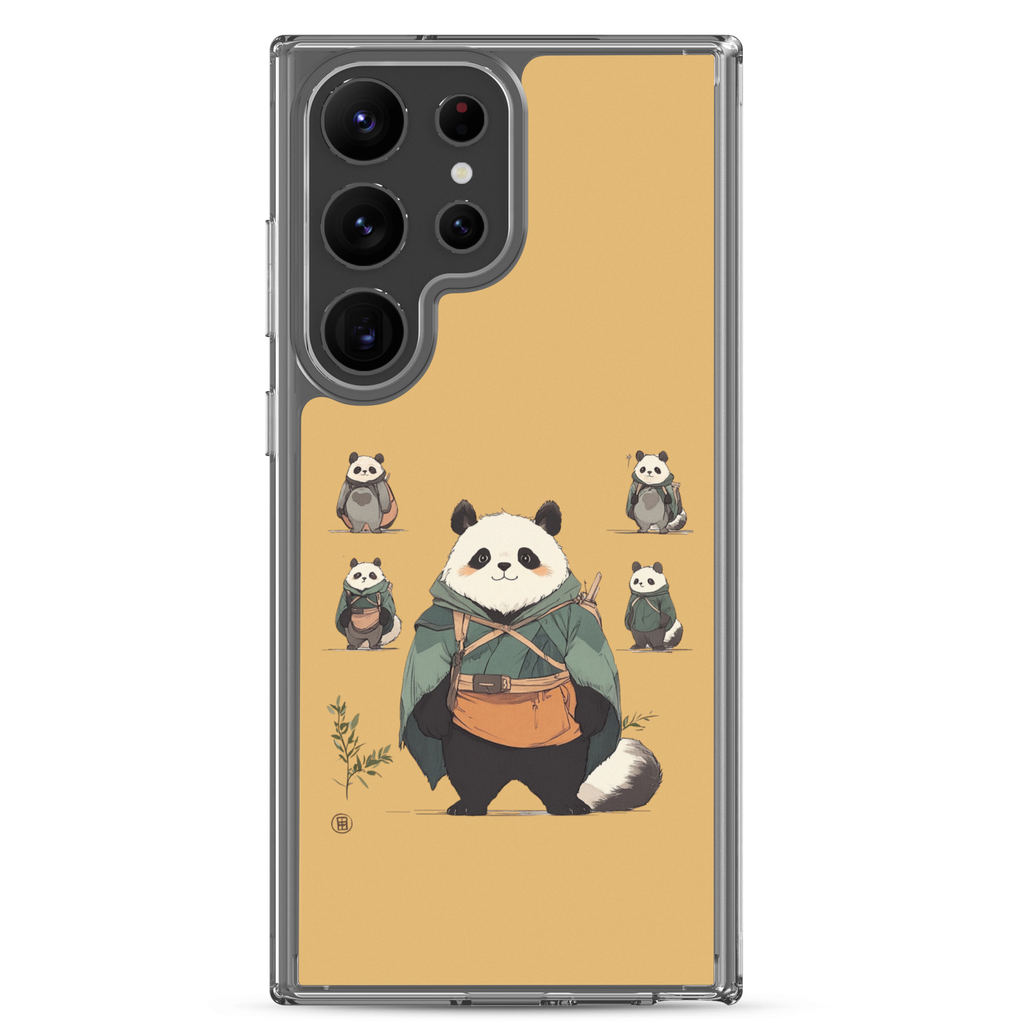 Cute Panda - Clear Galaxy Case - Image 28
