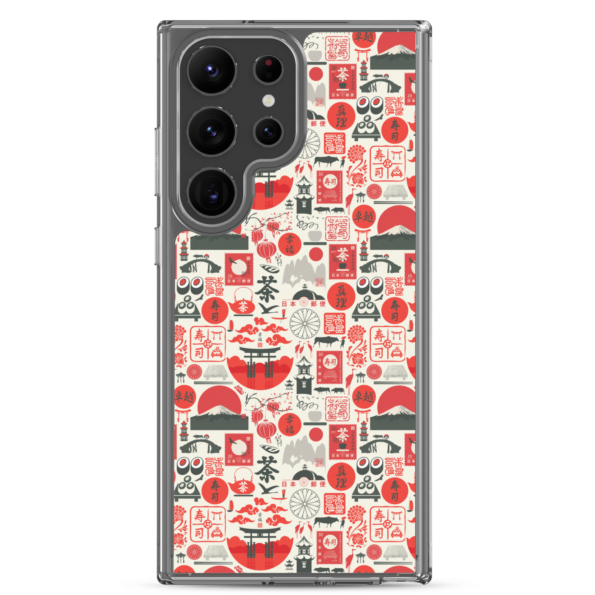 Asian Culture - Clear Galaxy Case - Image 28