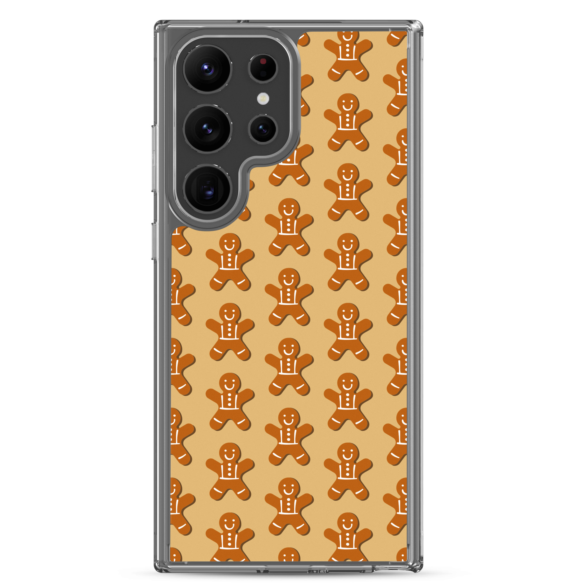 Gingerbread Men - Clear Galaxy Case - Image 28