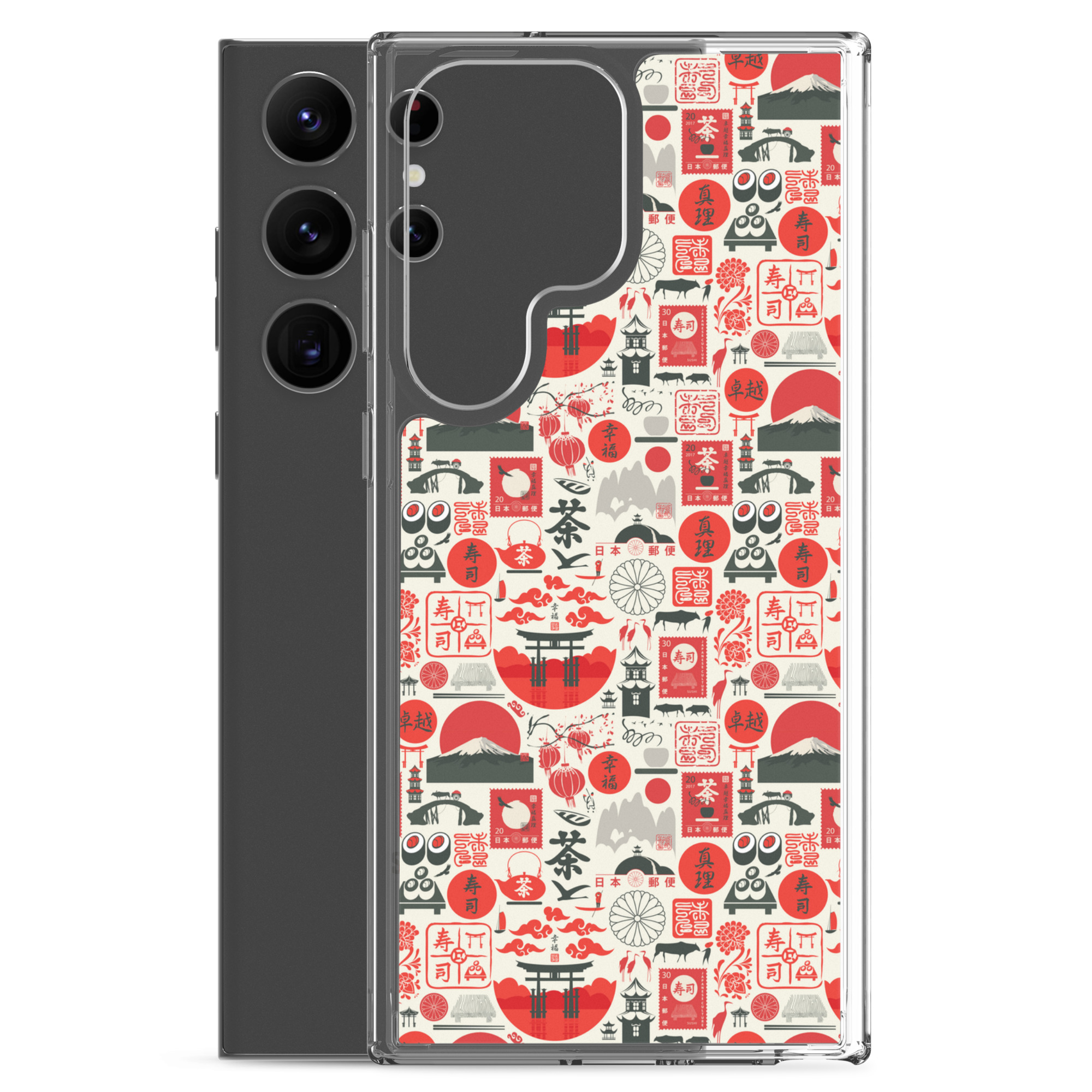 Asian Culture - Clear Galaxy Case - Image 29
