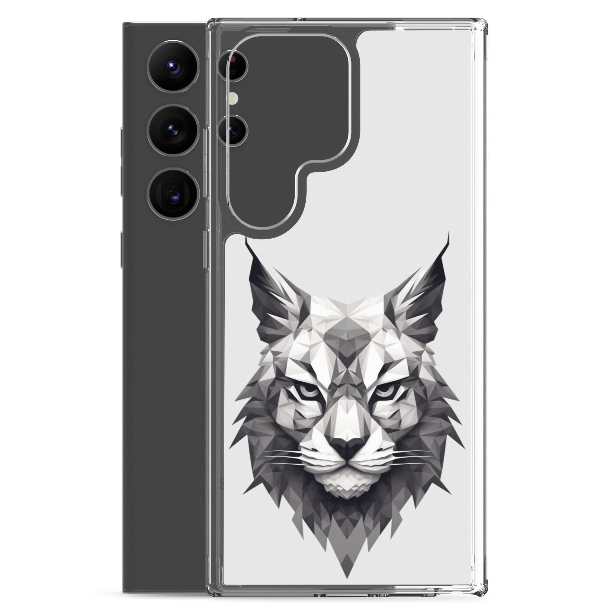 Lynx Head - Clear Galaxy Case - Image 29