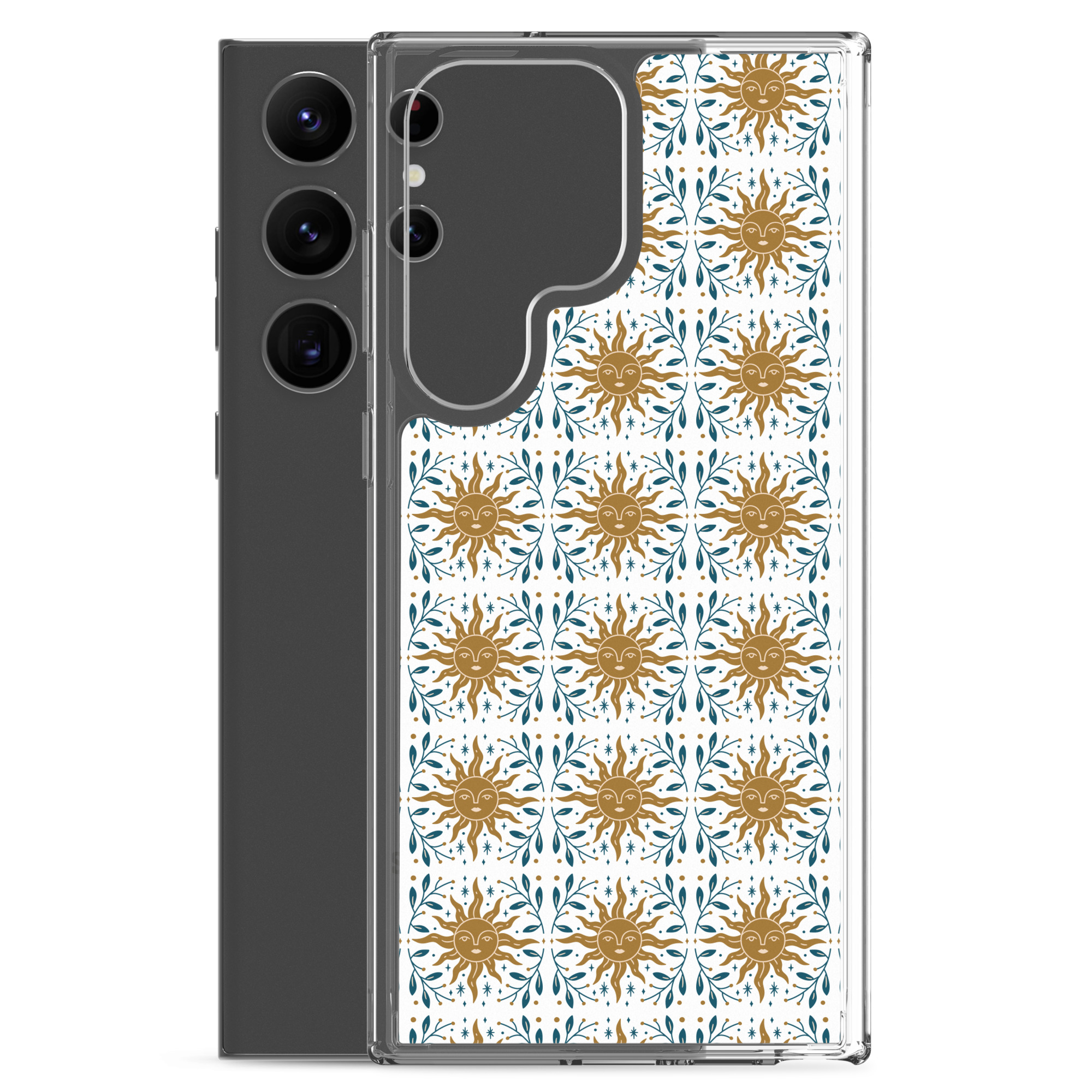 Sun Surrounded by Branches - Clear Galaxy Case - Image 29