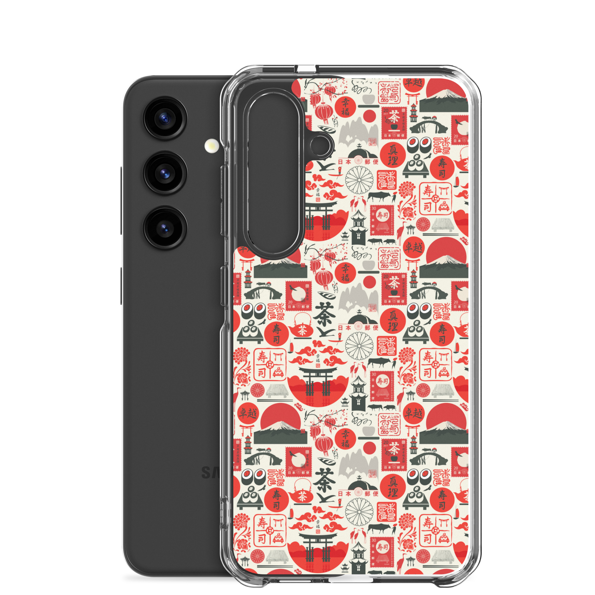 Asian Culture - Clear Galaxy Case - Image 36