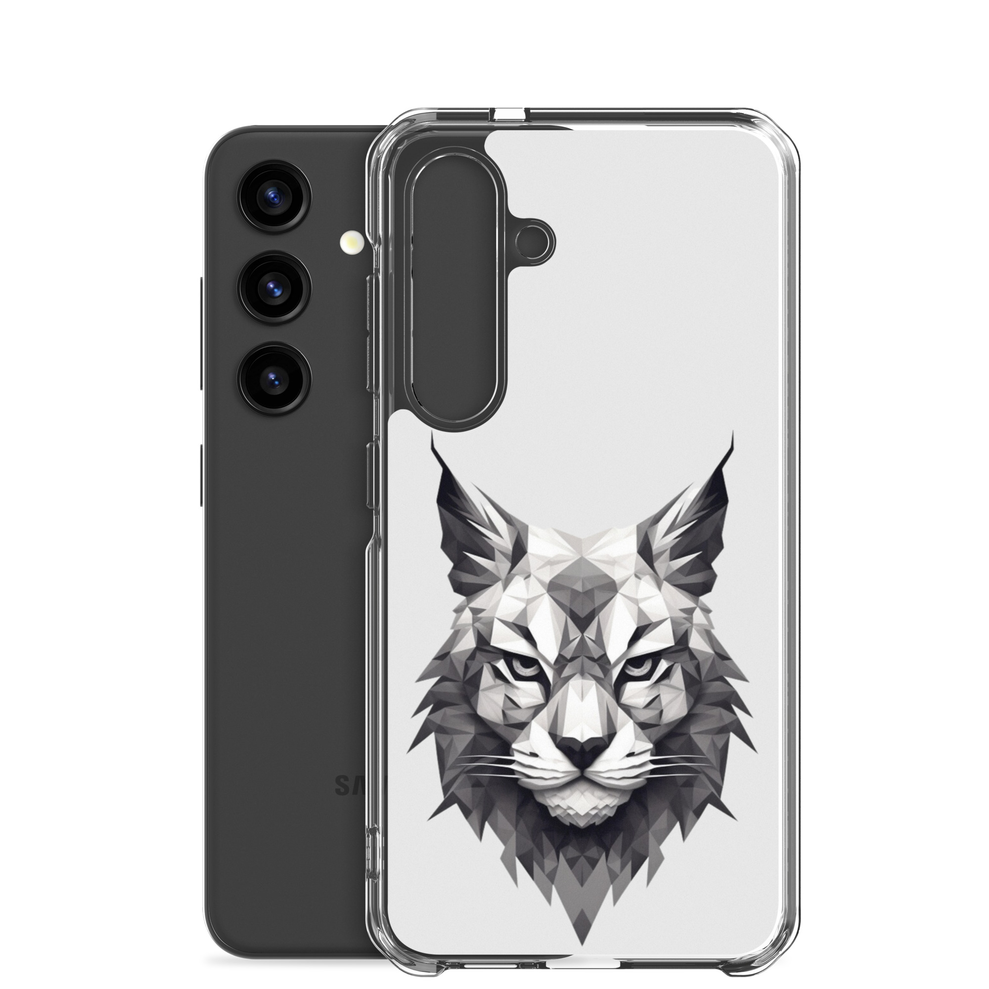Lynx Head - Clear Galaxy Case - Image 36