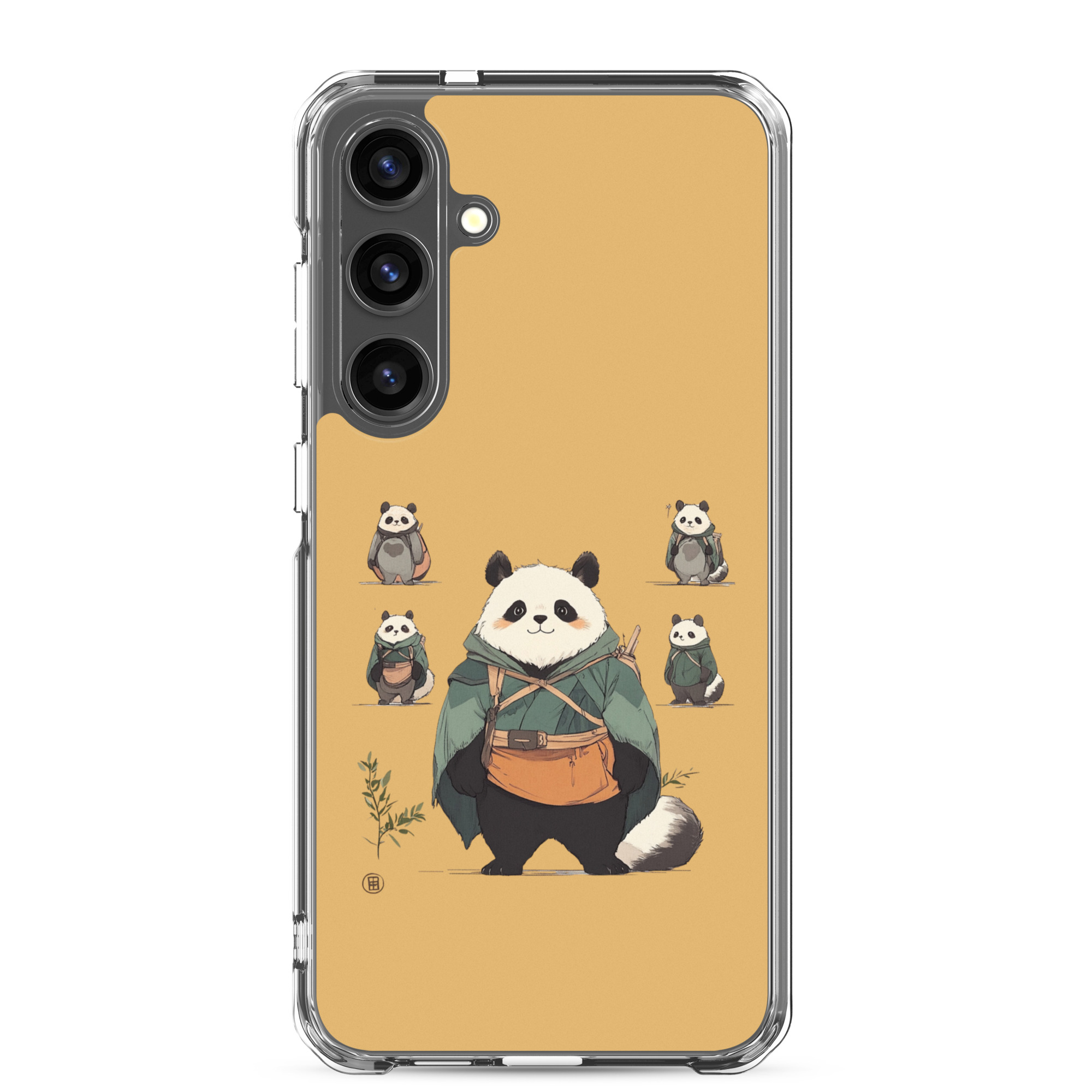 Cute Panda - Clear Galaxy Case - Image 32