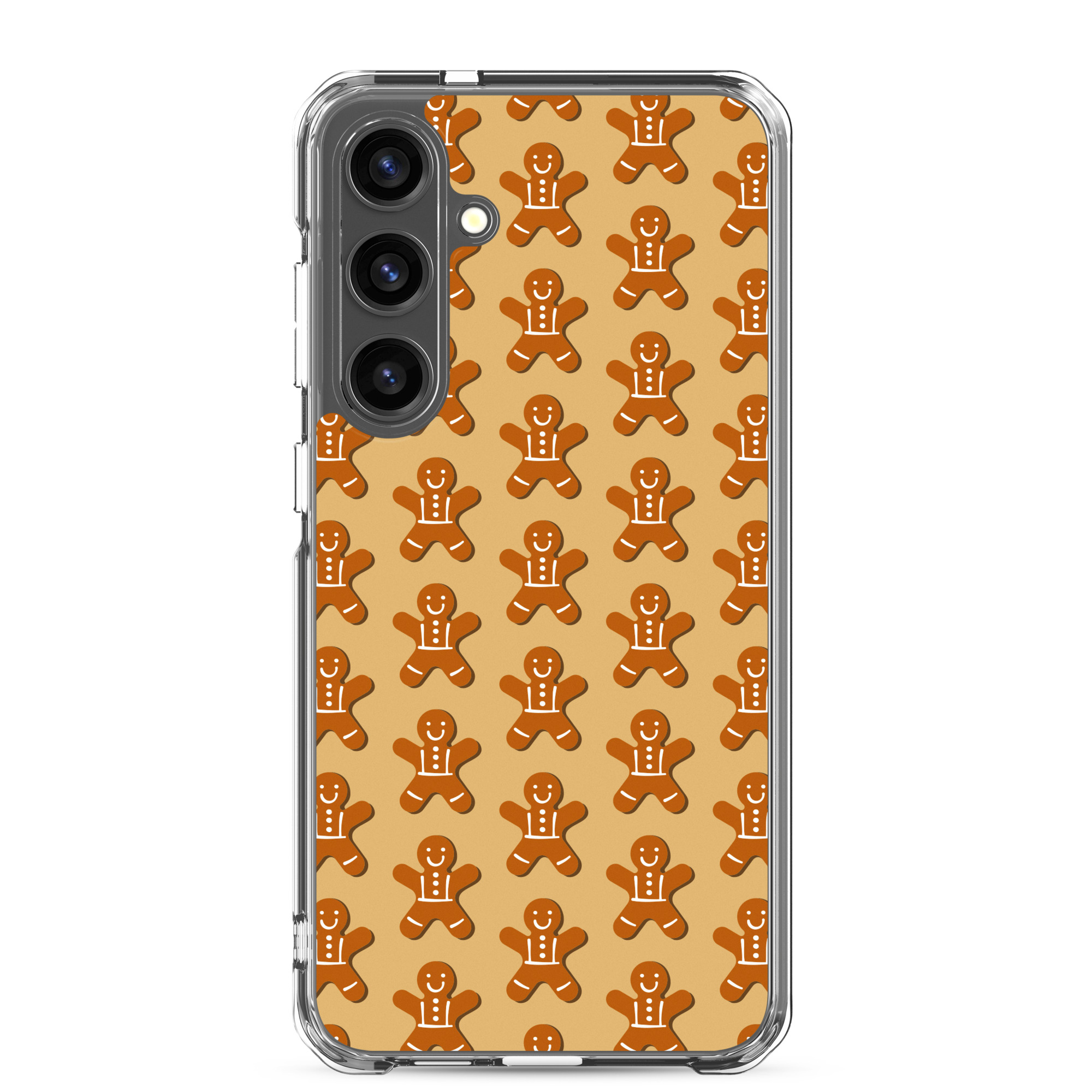 Gingerbread Men - Clear Galaxy Case - Image 32