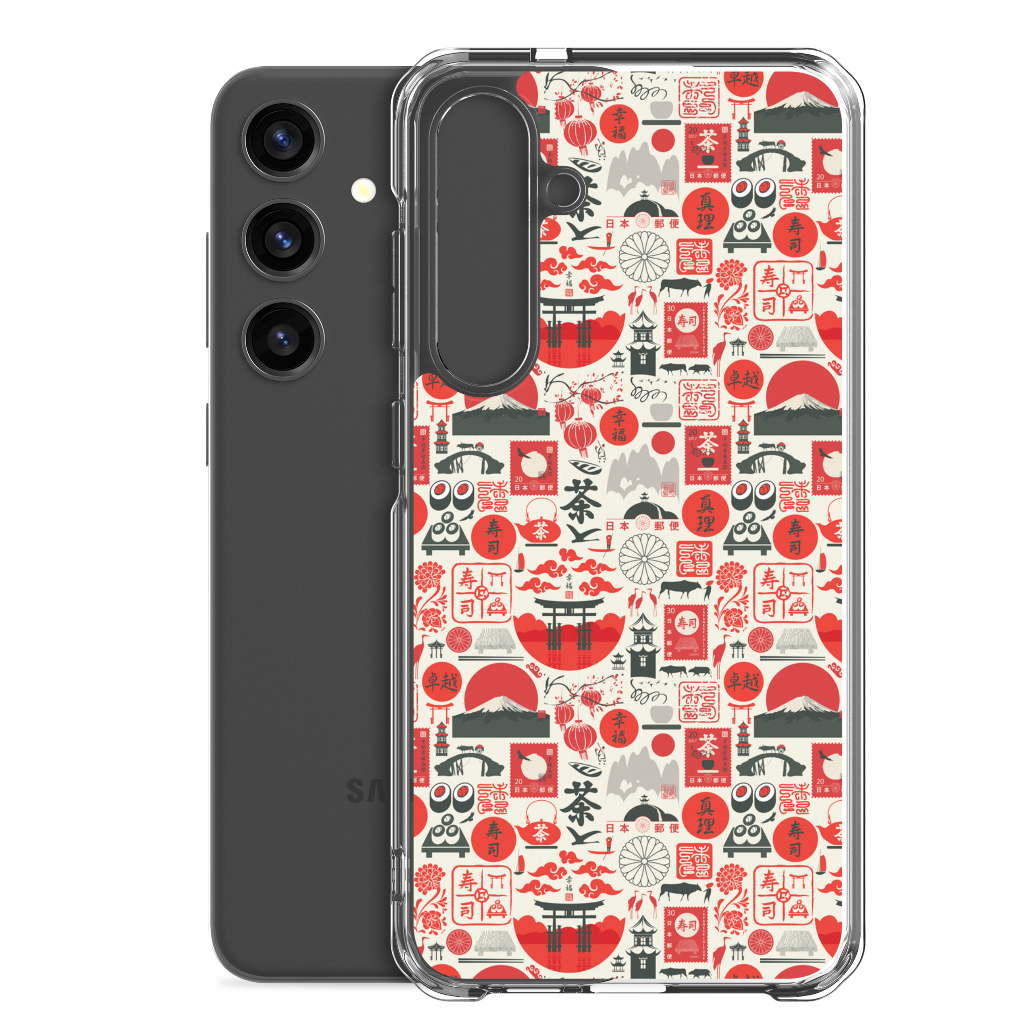 Asian Culture - Clear Galaxy Case - Image 33