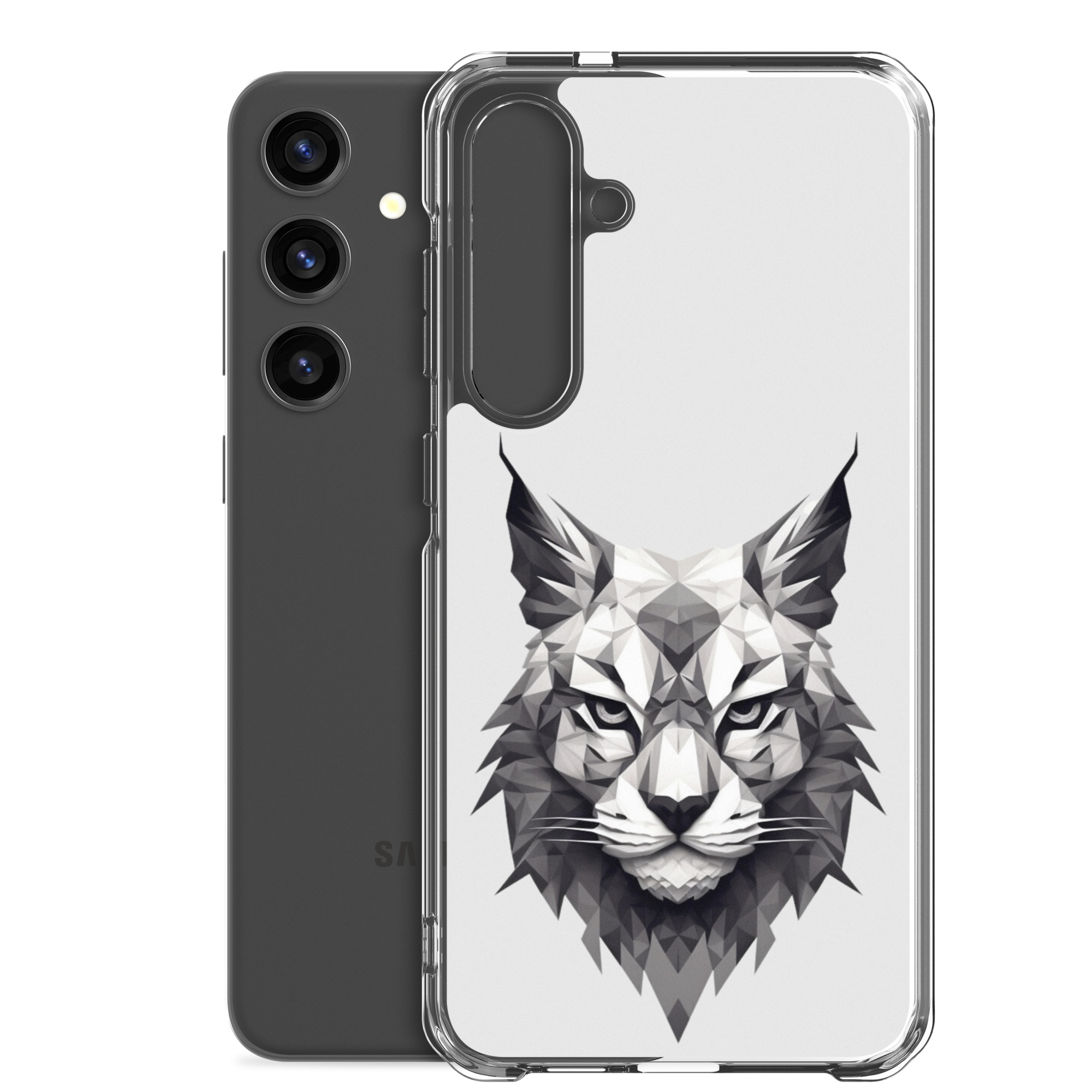 Lynx Head - Clear Galaxy Case - Image 33