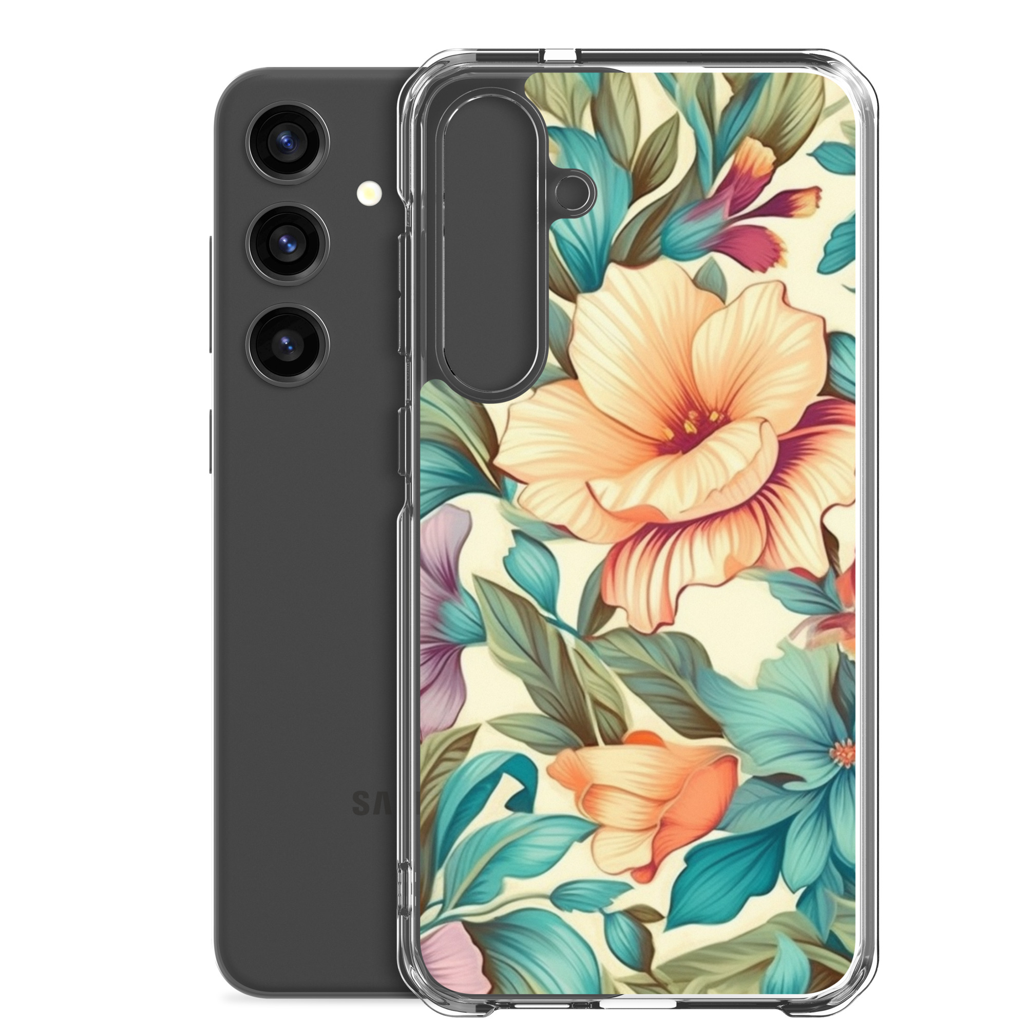 Flower 01 - Clear Galaxy Case - Image 33