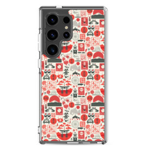 Asian Culture - Clear Galaxy Case