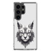 Lynx Head - Clear Galaxy Case