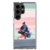 Japanese Swordsman - Clear Galaxy Case